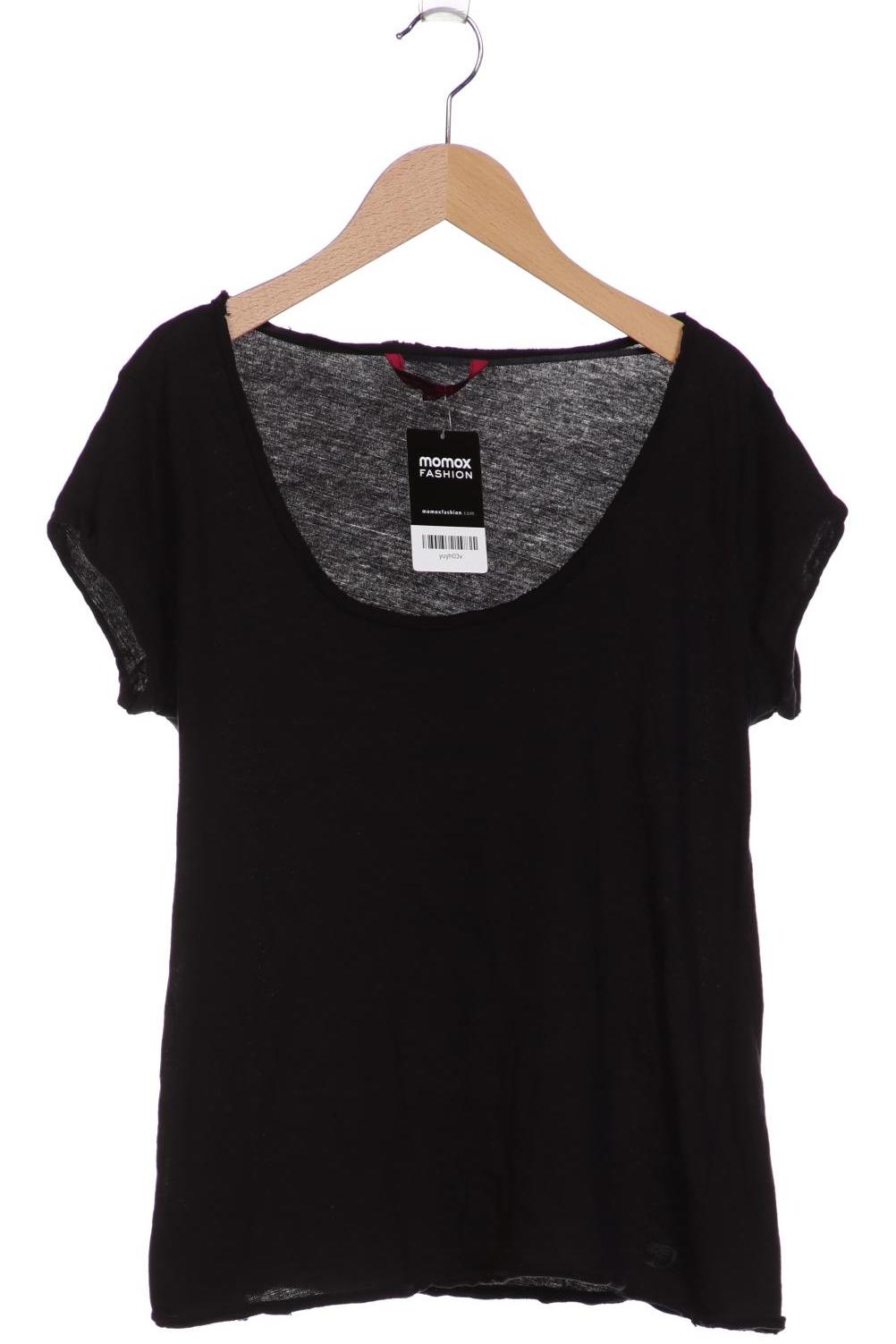 

TOM Tailor Denim Damen T-Shirt, schwarz, Gr. 44