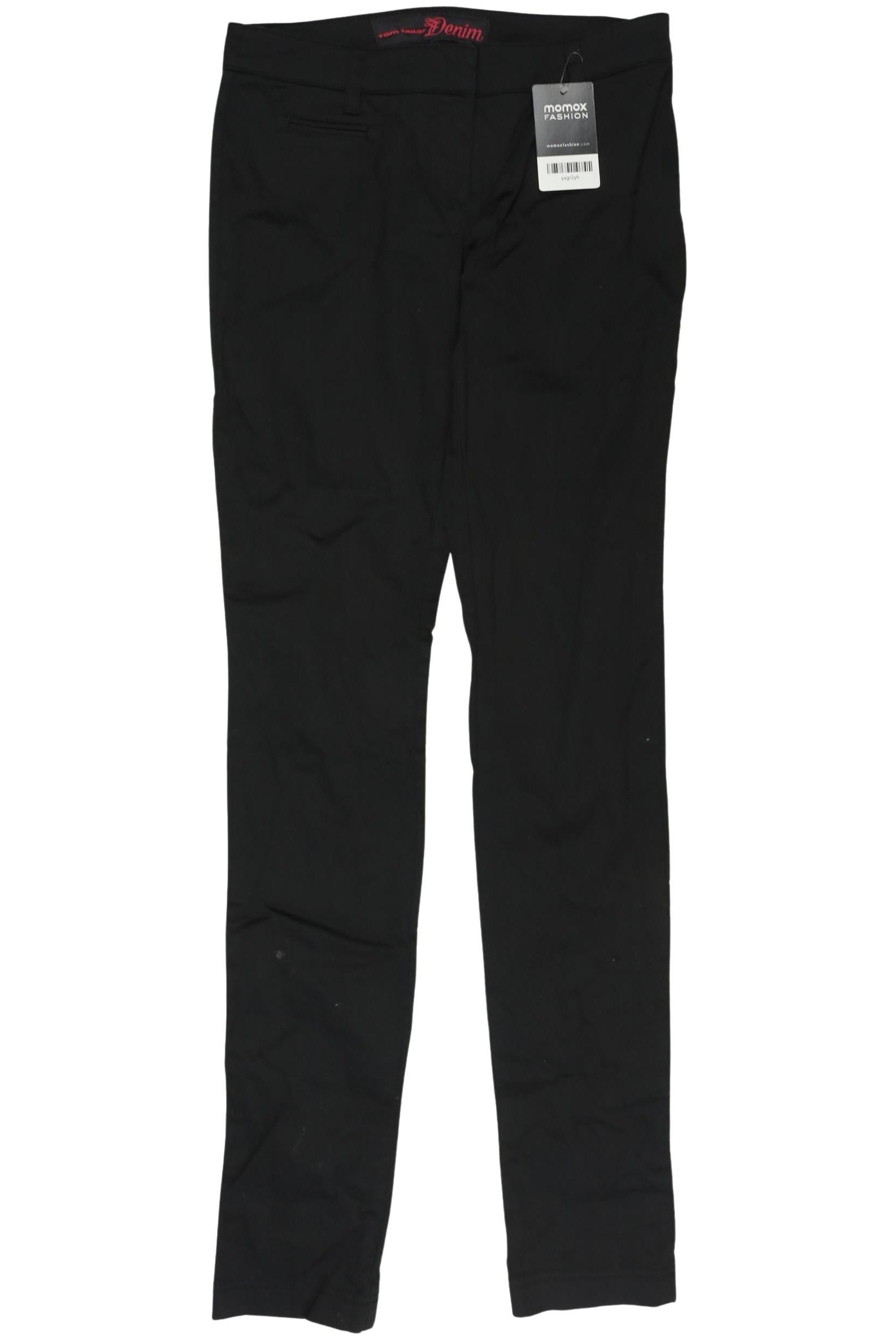 

TOM Tailor Denim Damen Jeans, schwarz, Gr. 0