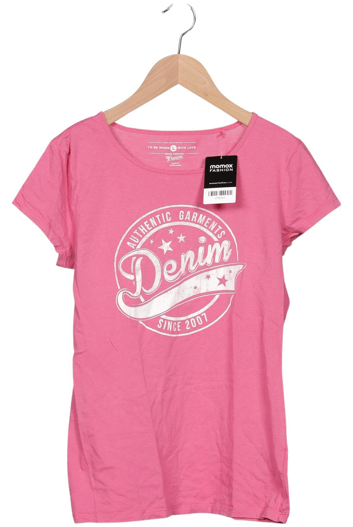 

TOM Tailor Denim Damen T-Shirt, pink, Gr. 42