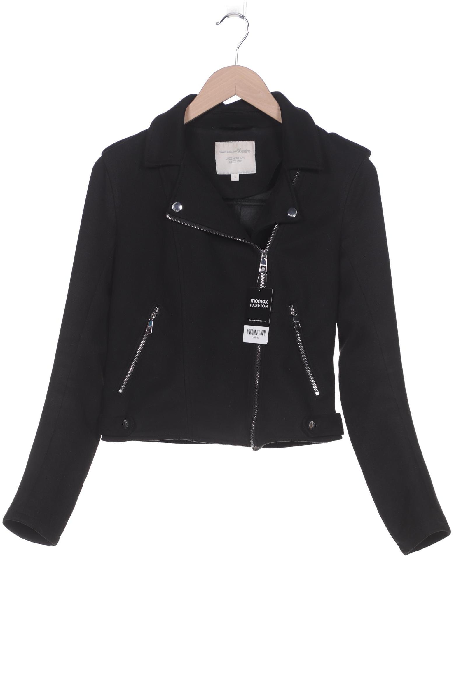 

TOM TAILOR Denim Damen Jacke, schwarz