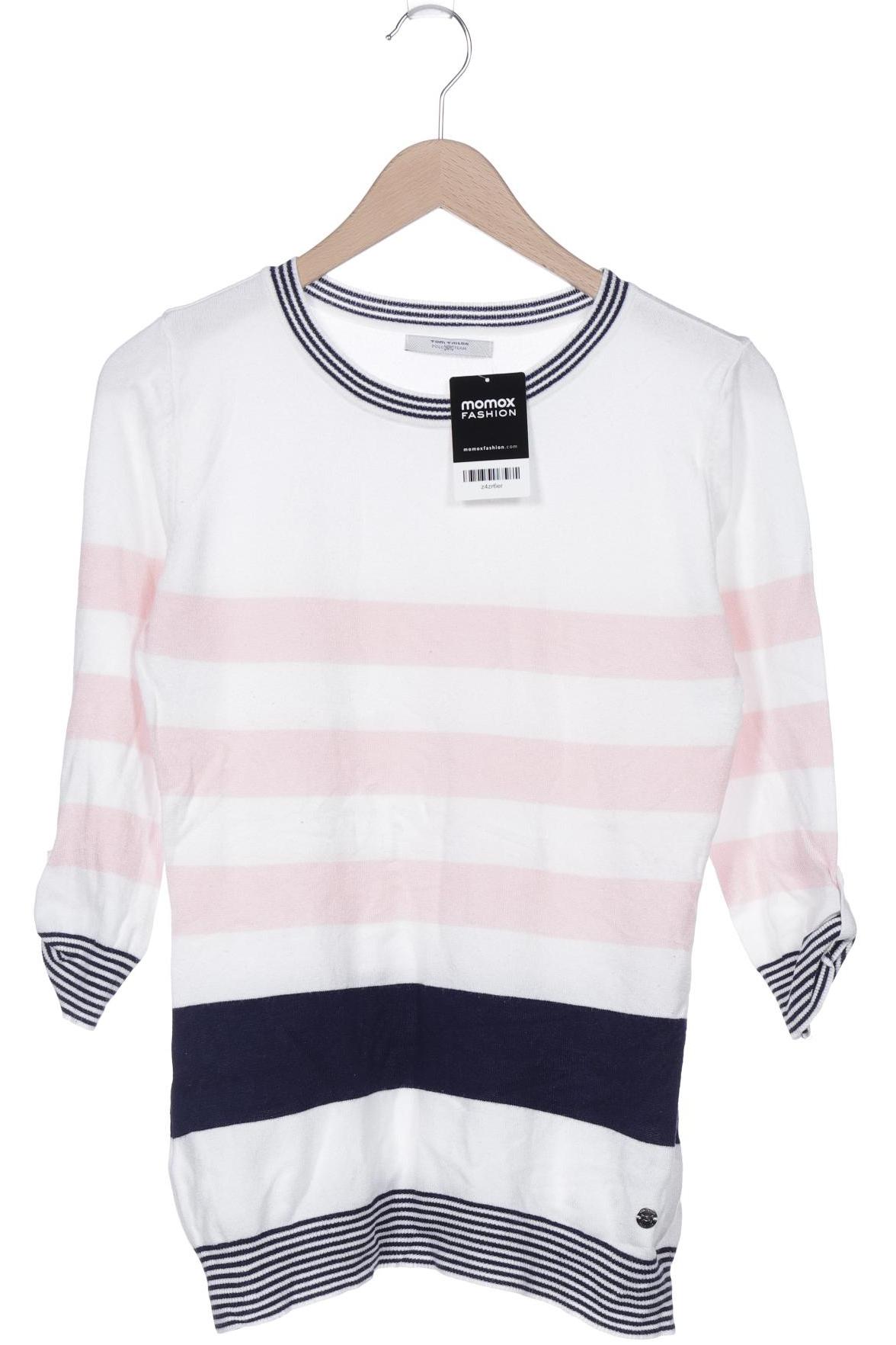 

TOM Tailor Denim Damen Pullover, weiß, Gr. 36