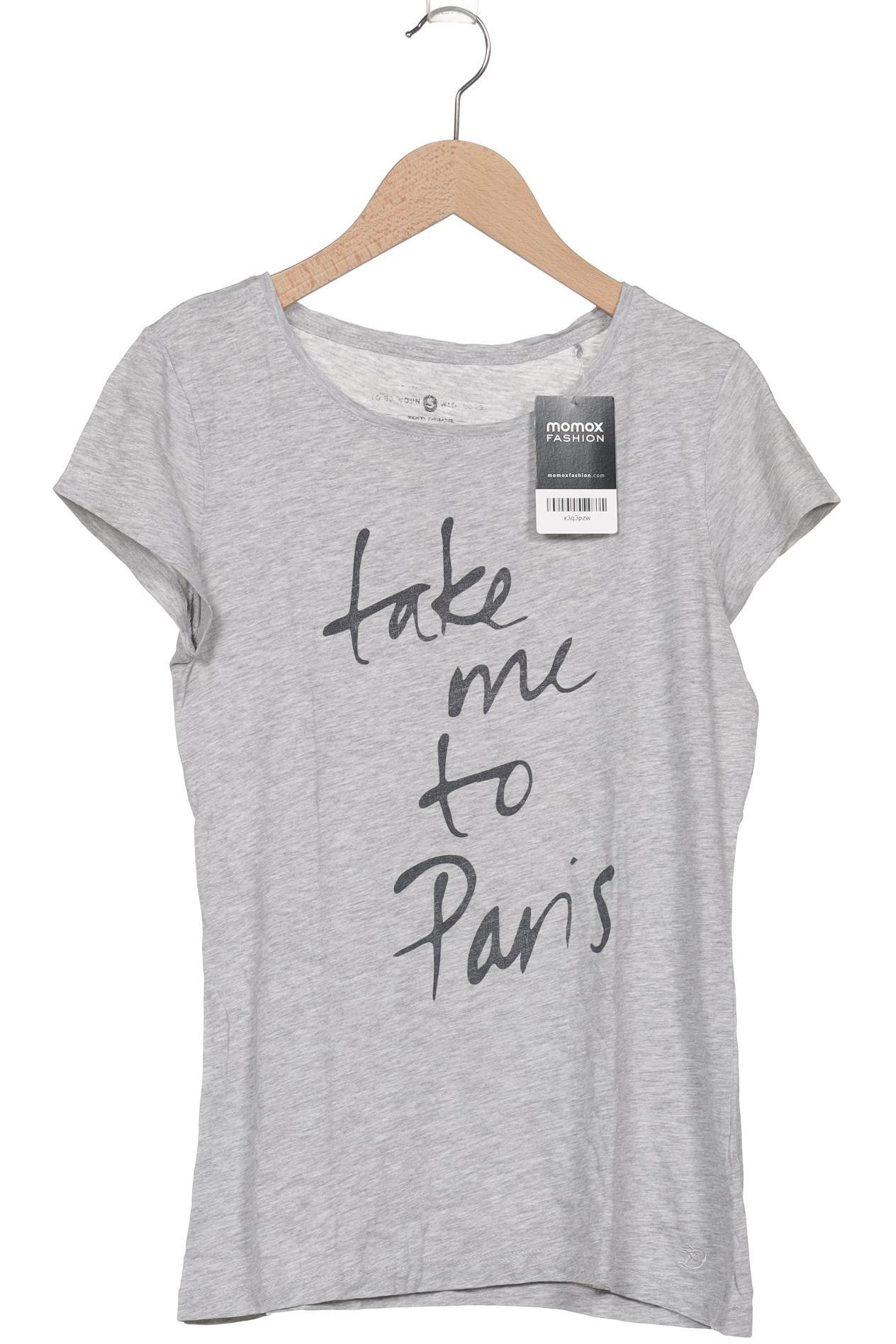 

TOM Tailor Denim Damen T-Shirt, grau, Gr. 36