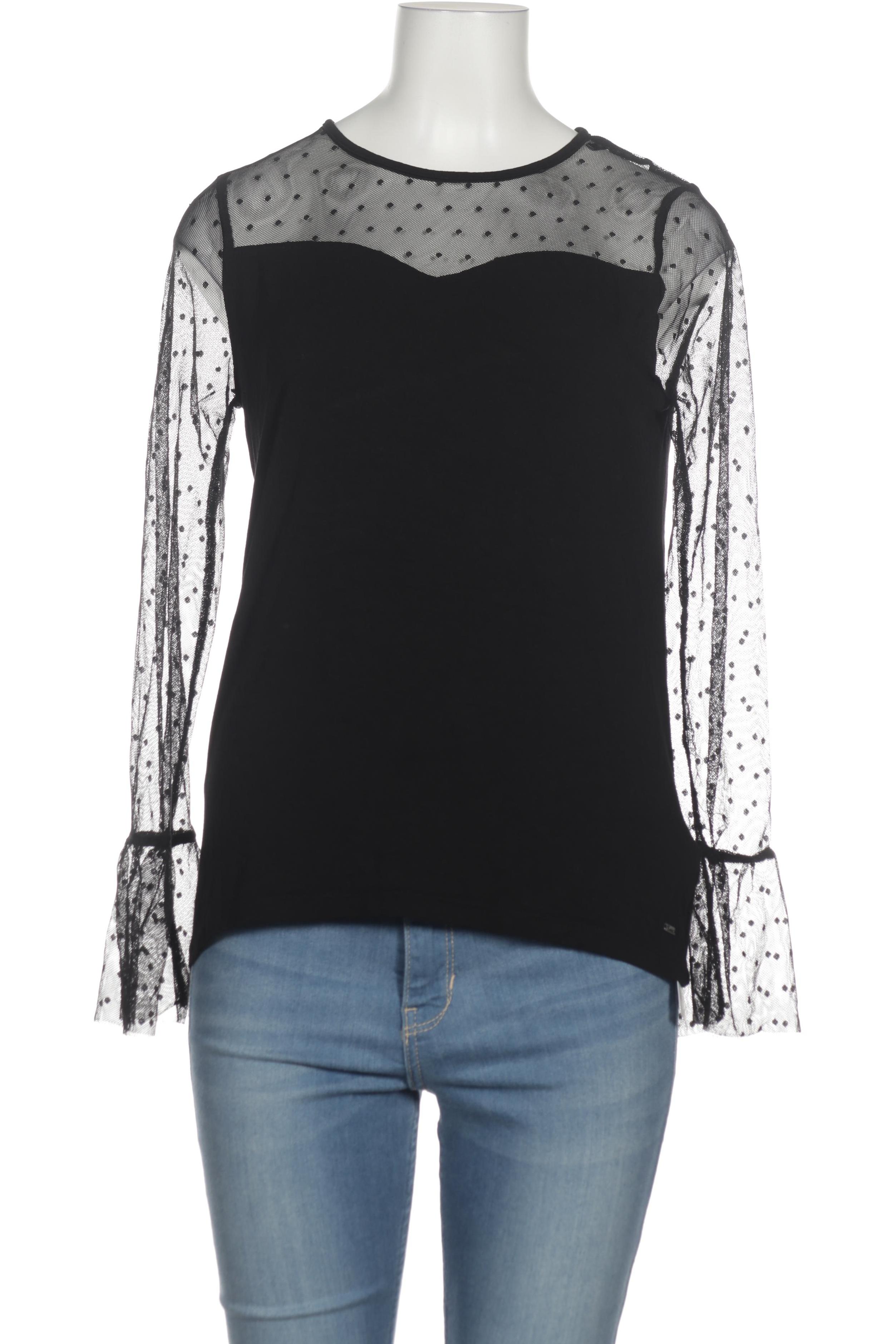 

TOM Tailor Denim Damen Langarmshirt, schwarz, Gr. 36