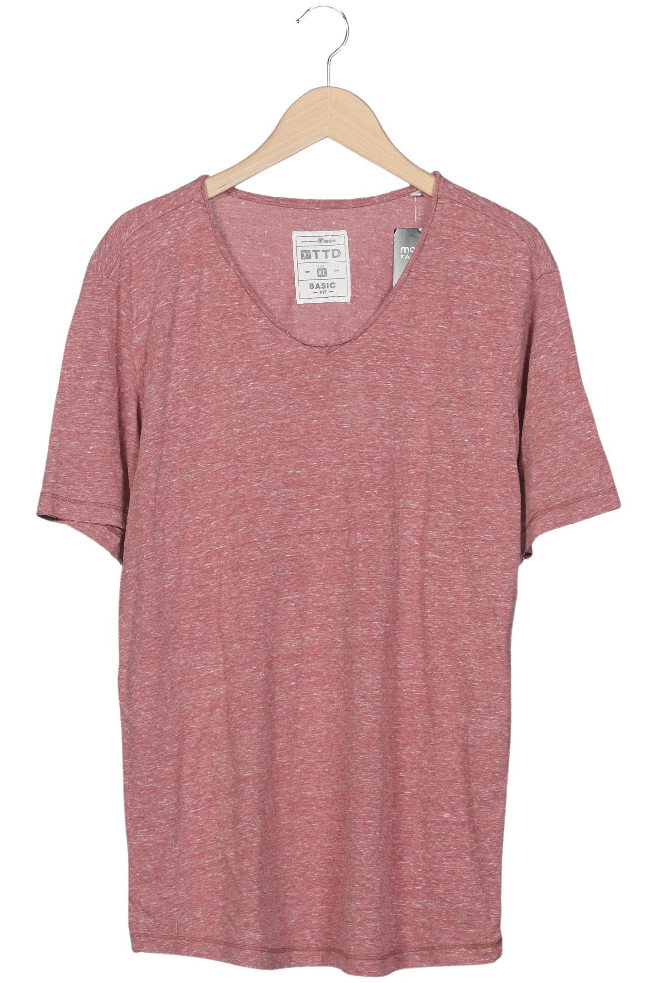 

TOM Tailor Denim Herren T-Shirt, rot, Gr. 54