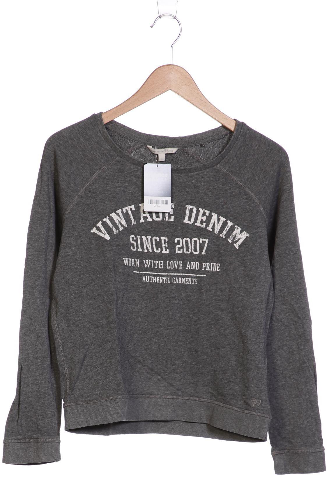 

TOM TAILOR Denim Damen Sweatshirt, grau