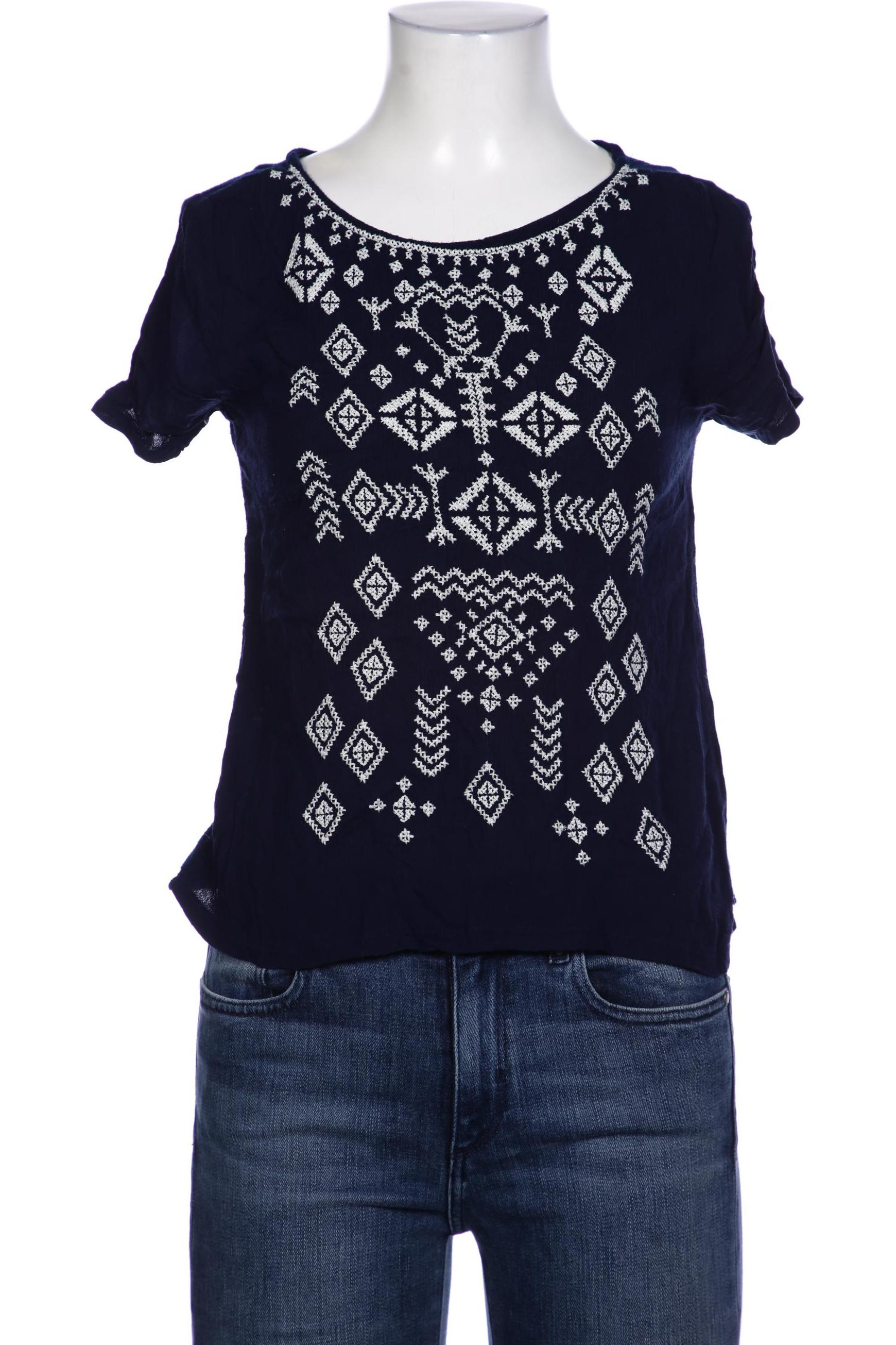 

TOM TAILOR Denim Damen Bluse, marineblau