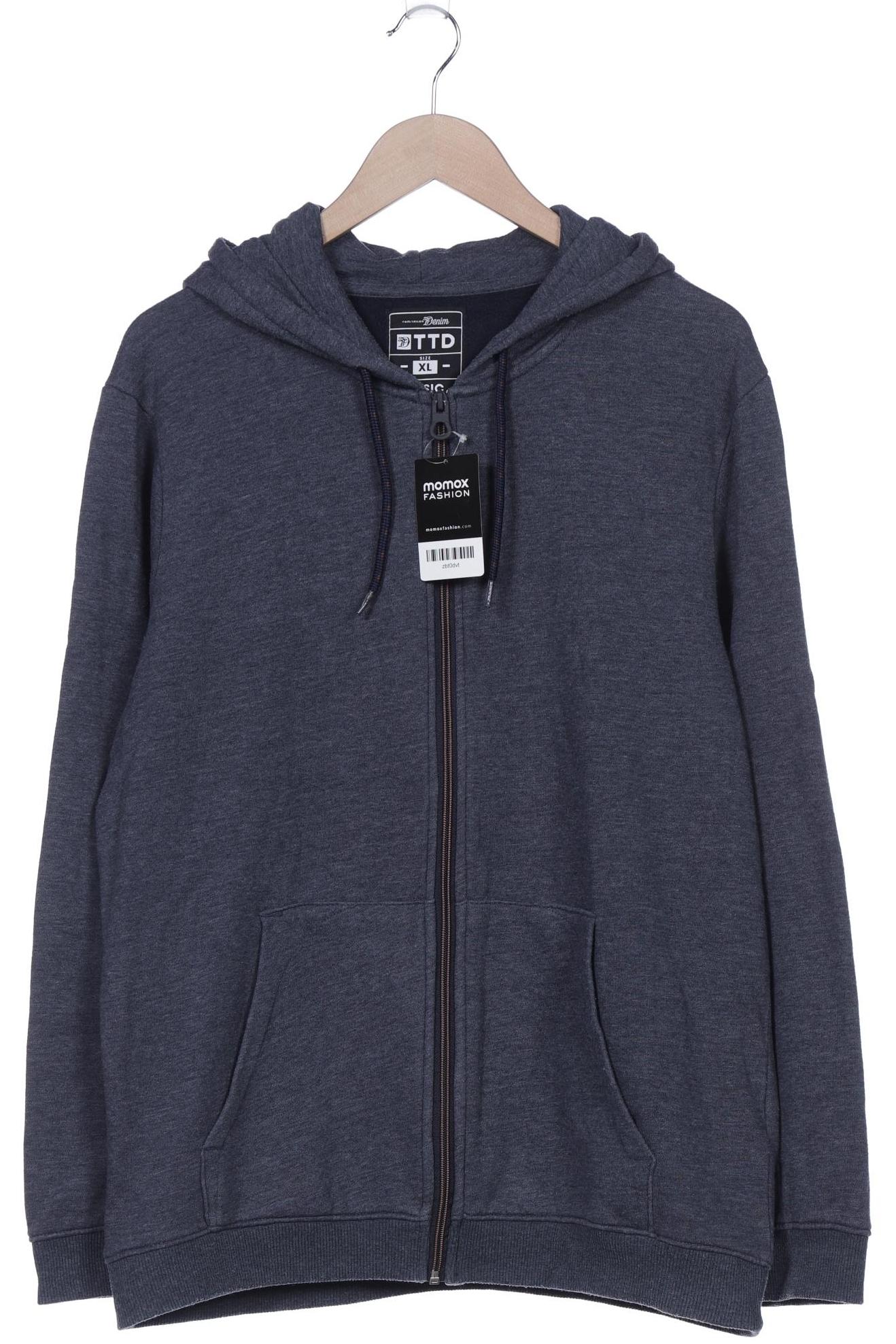 

TOM Tailor Denim Herren Kapuzenpullover, marineblau, Gr. 54