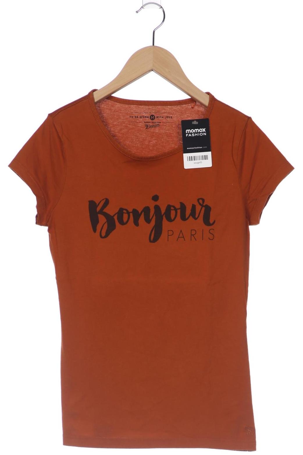 

TOM Tailor Denim Damen T-Shirt, braun, Gr. 38