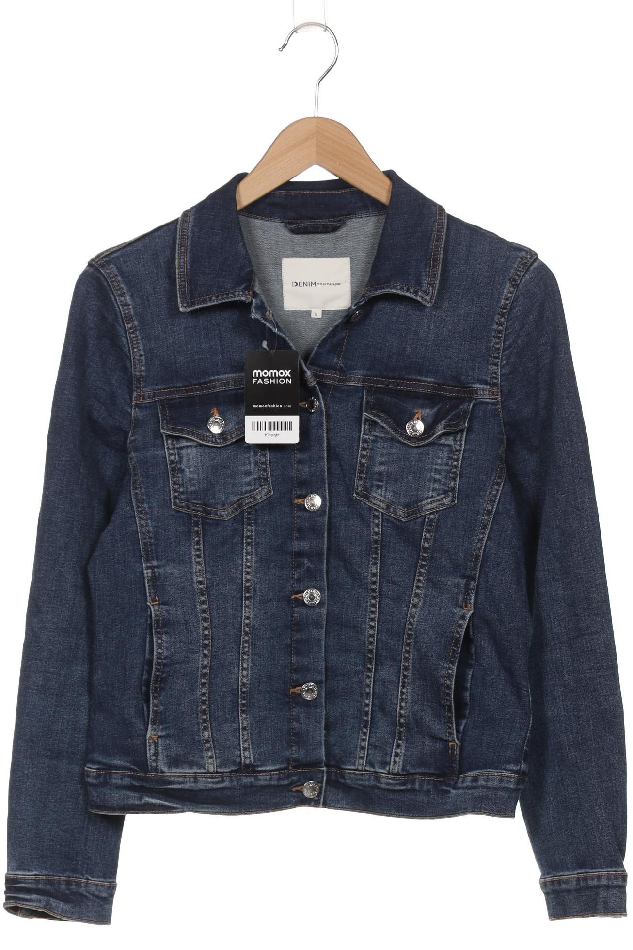 

TOM Tailor Denim Damen Jacke, marineblau, Gr. 42