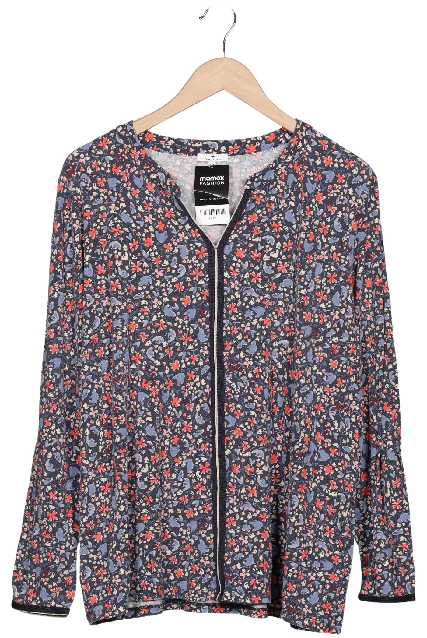 

TOM Tailor Denim Damen Langarmshirt, marineblau, Gr. 48