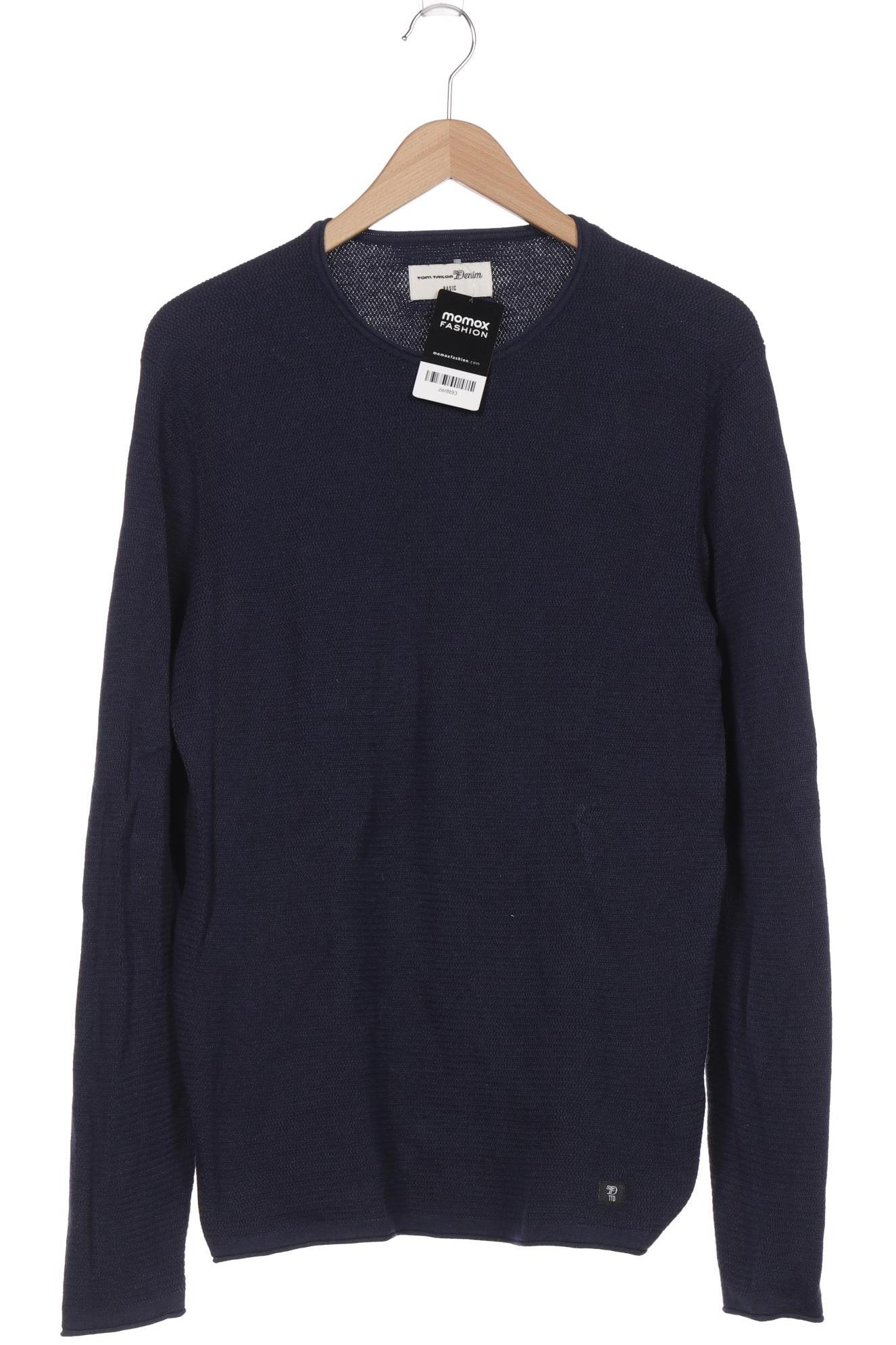 

TOM TAILOR Denim Herren Pullover, marineblau