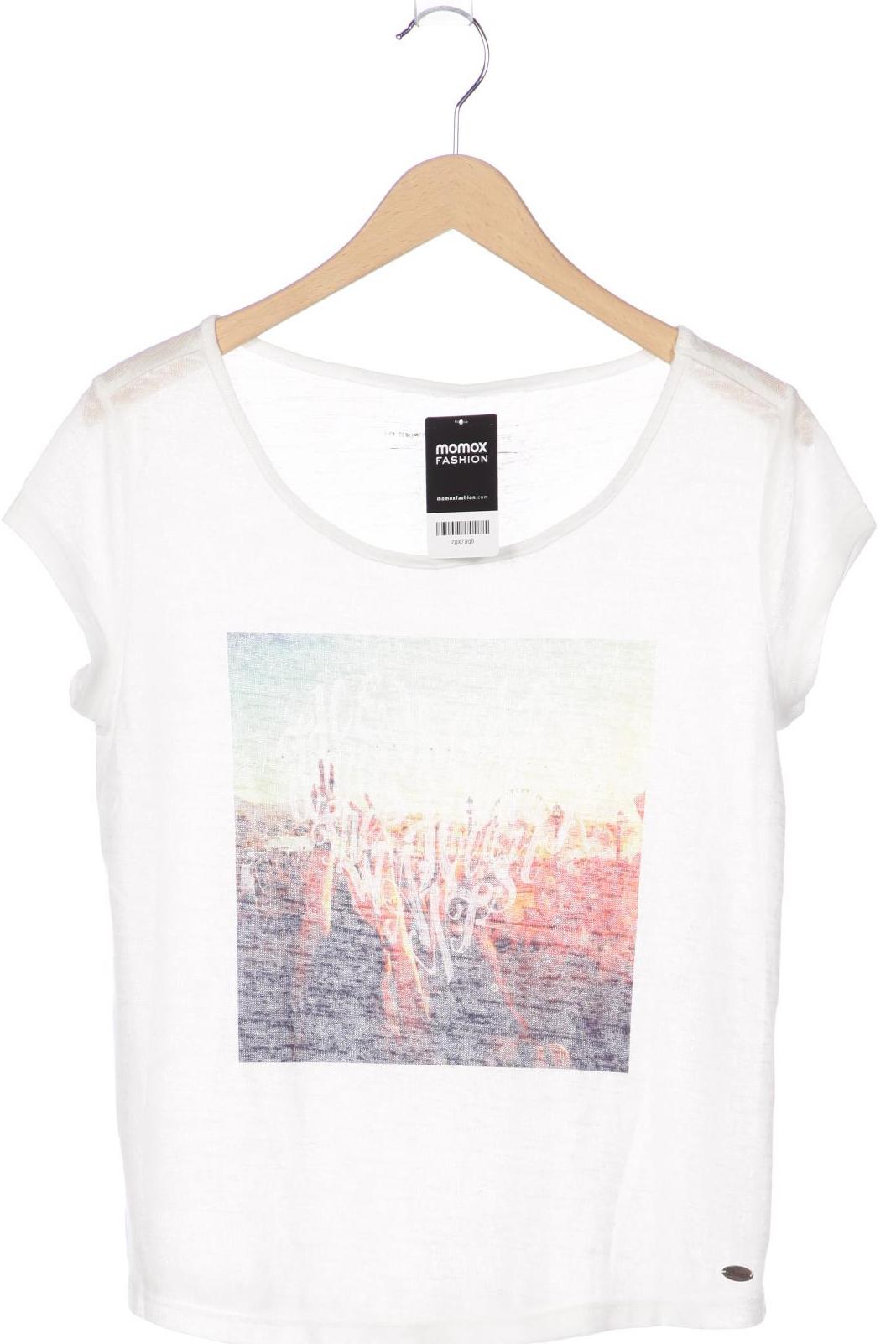 

TOM TAILOR Denim Damen T-Shirt, weiß