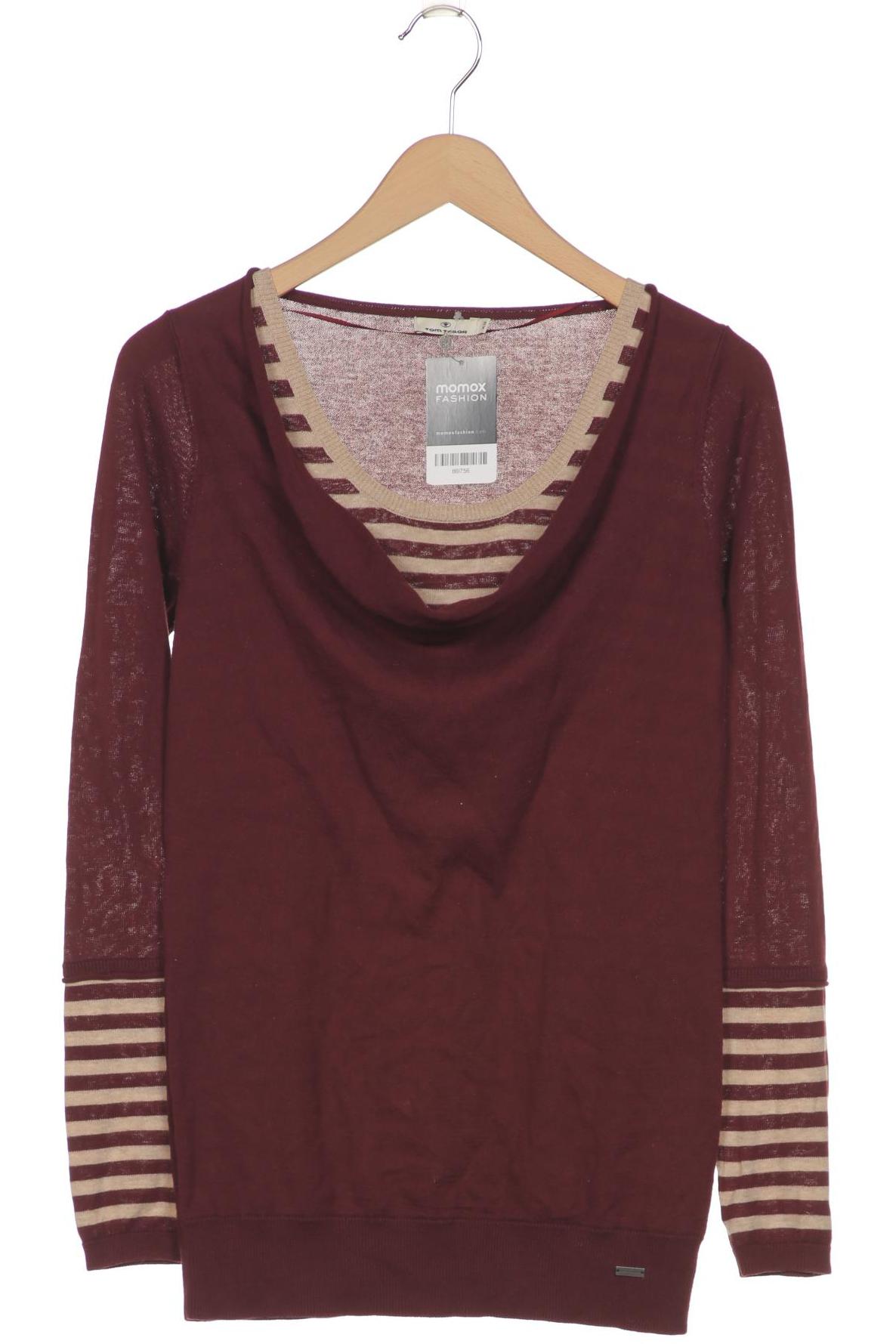 

TOM Tailor Denim Damen Pullover, bordeaux, Gr. 34