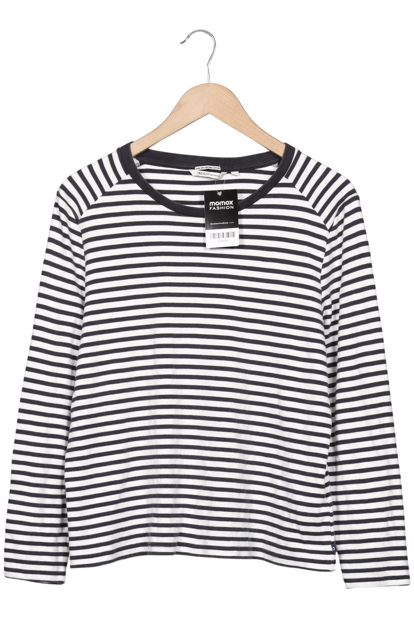 

TOM Tailor Denim Damen Langarmshirt, mehrfarbig, Gr. 46