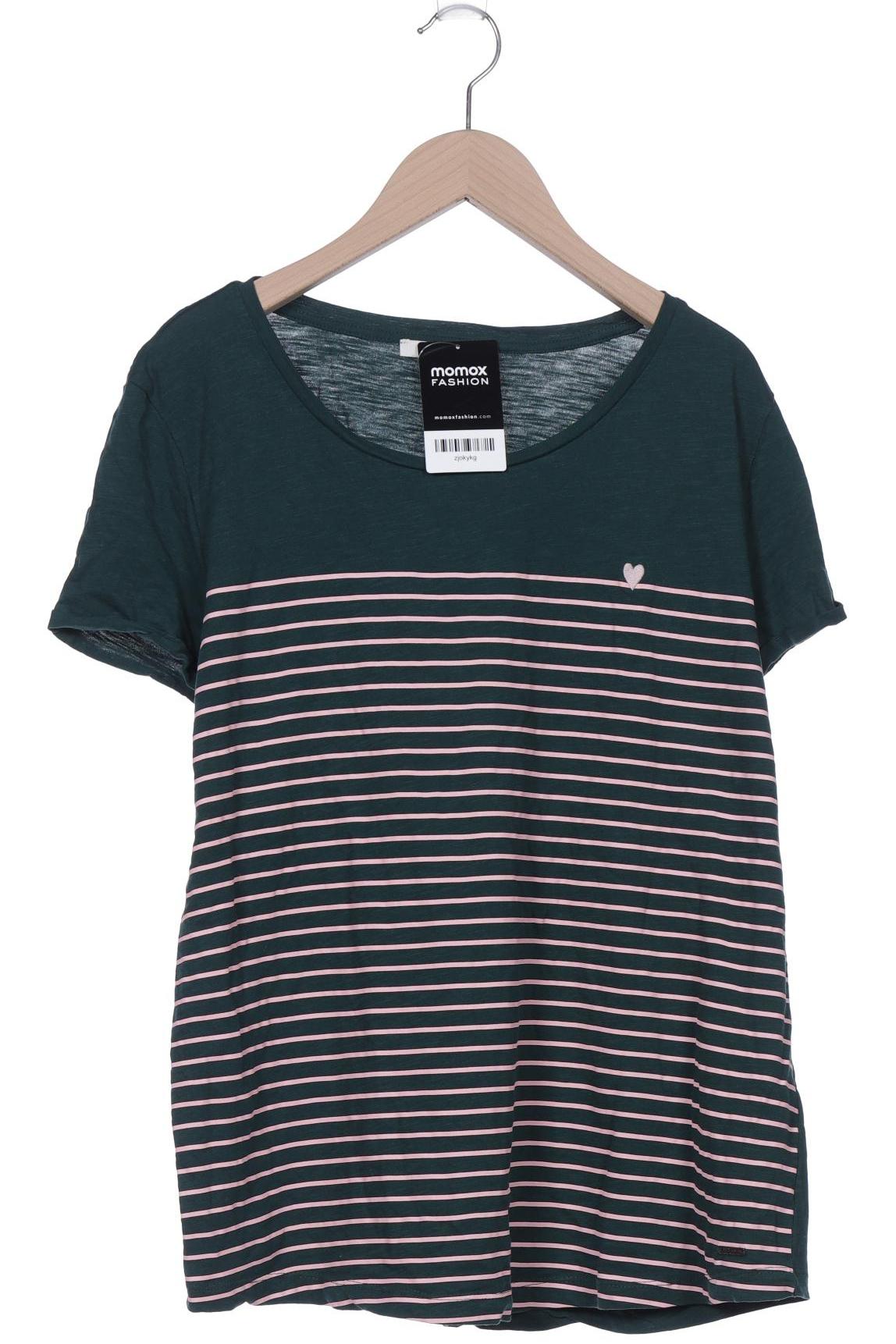 

TOM Tailor Denim Damen T-Shirt, grün, Gr. 46