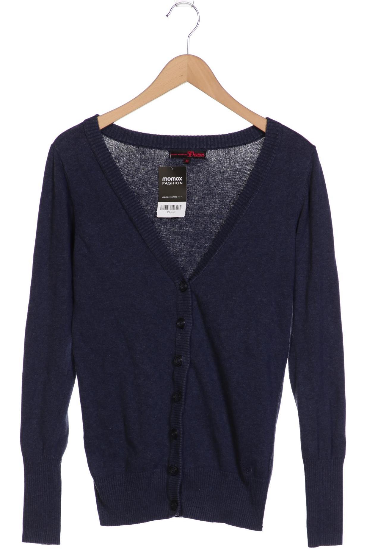 

TOM TAILOR Denim Damen Strickjacke, blau