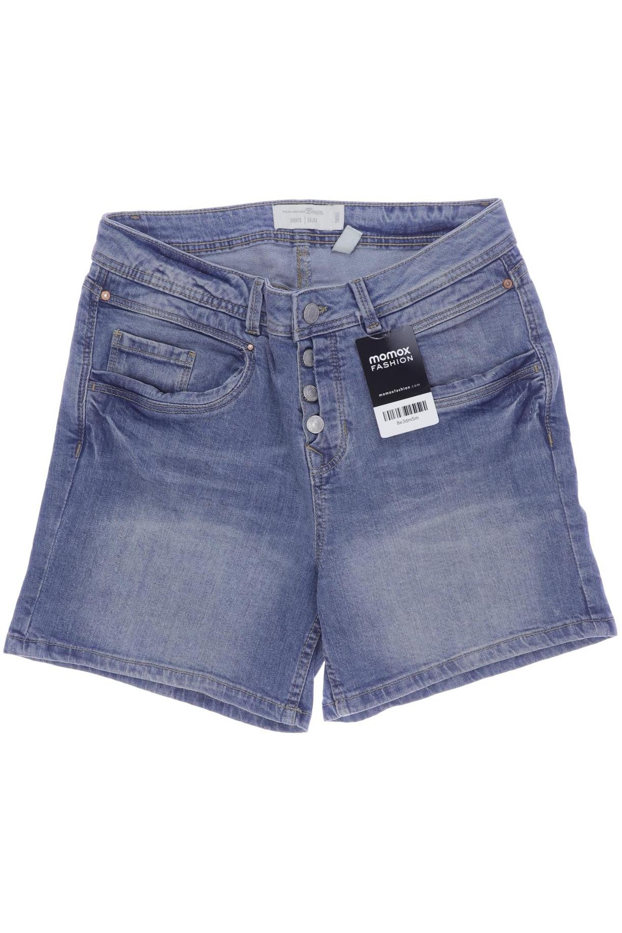 

TOM Tailor Denim Damen Shorts, blau, Gr. 36