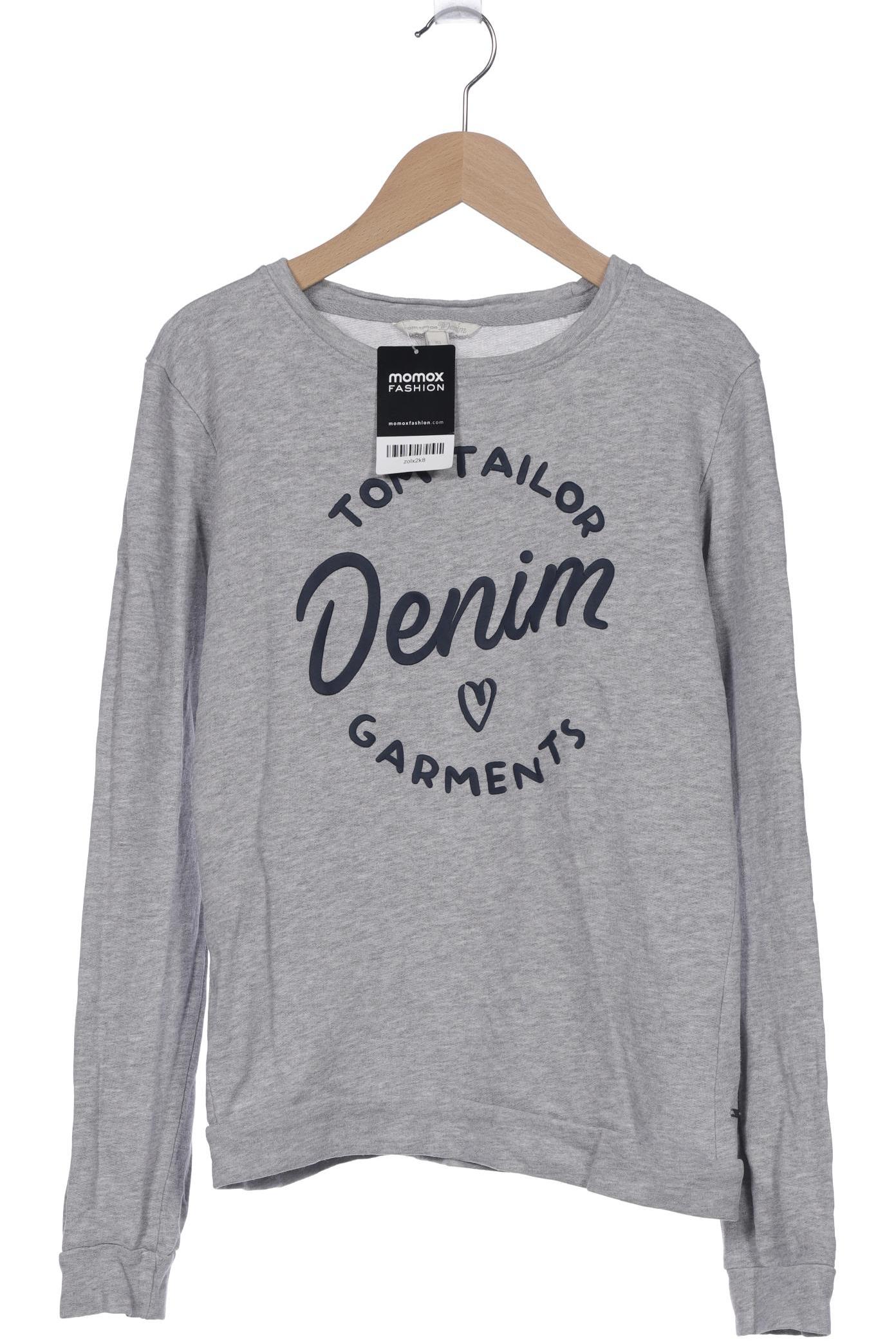 

TOM TAILOR Denim Damen Sweatshirt, grau