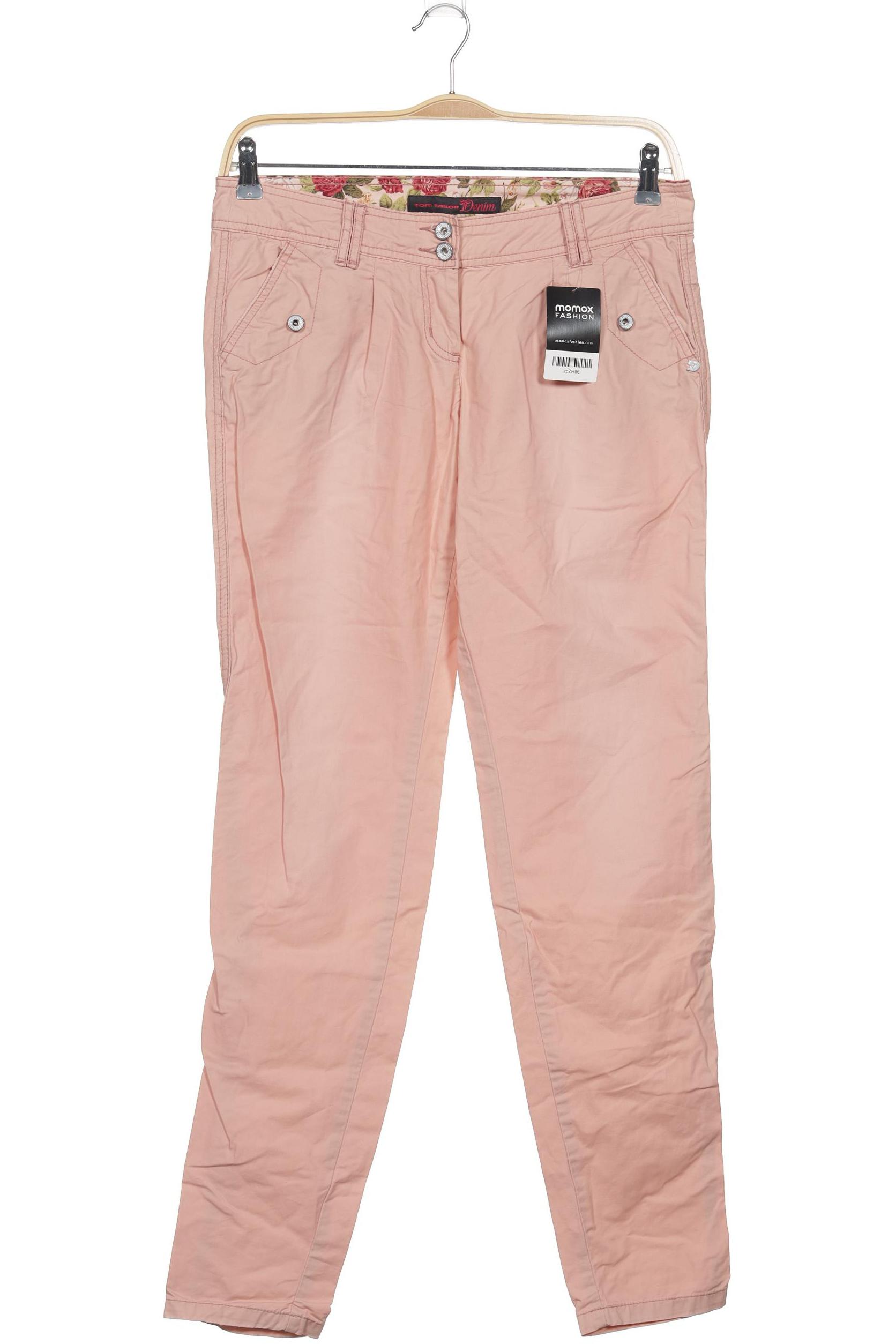 Thumbnail - TOM Tailor Denim Damen Stoffhose, pink, Gr. 28