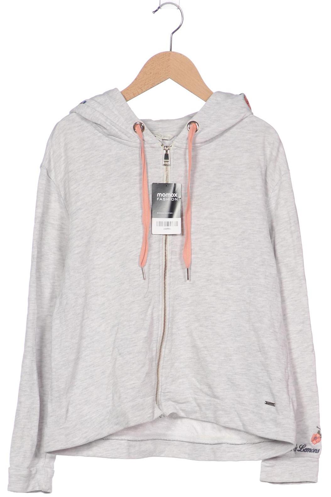 

TOM Tailor Denim Damen Kapuzenpullover, grau, Gr. 36