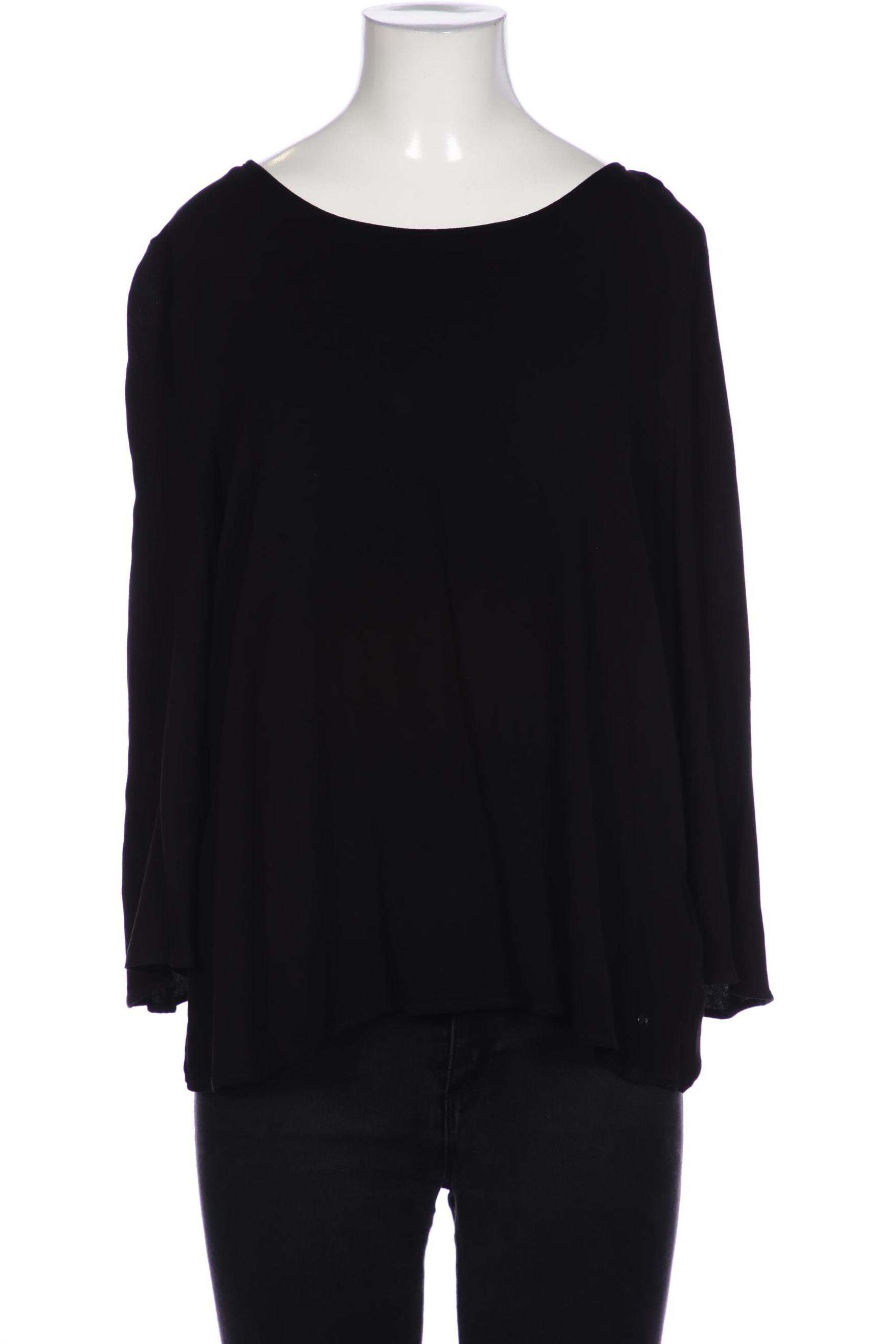 

TOM TAILOR Denim Damen Langarmshirt, schwarz