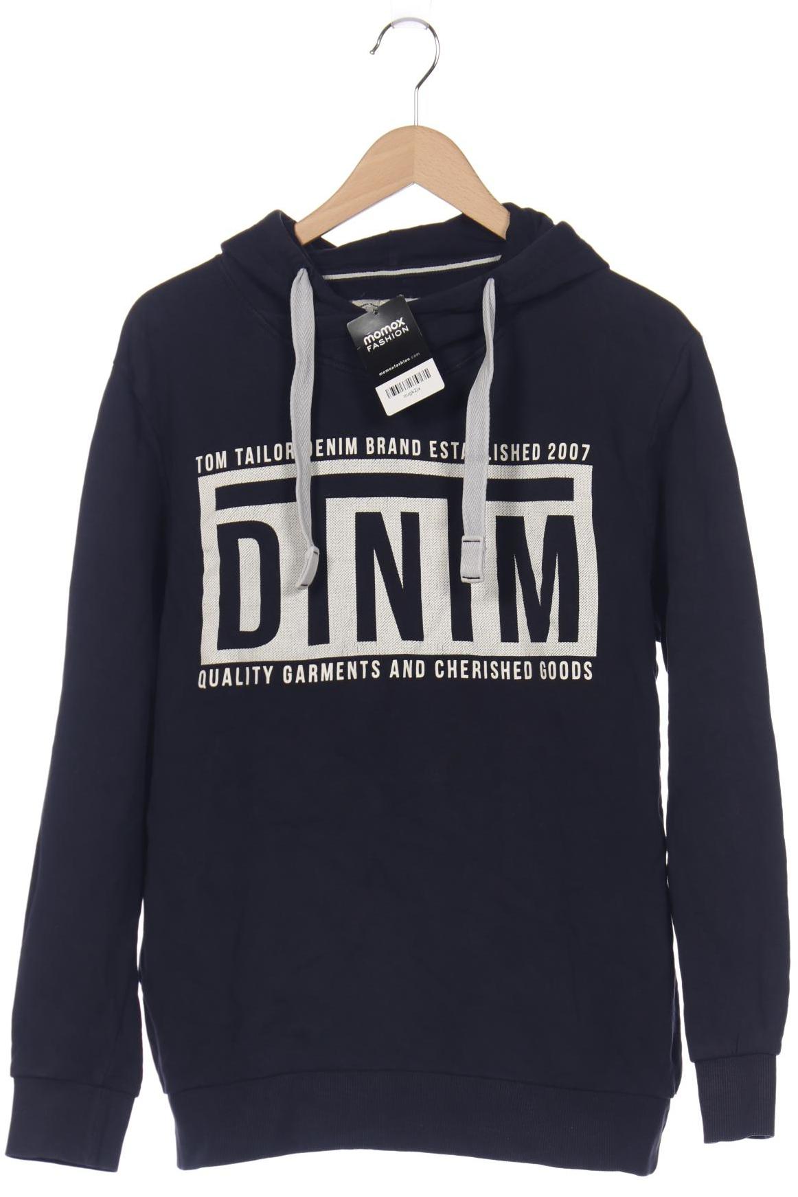 

TOM TAILOR Denim Herren Kapuzenpullover, marineblau