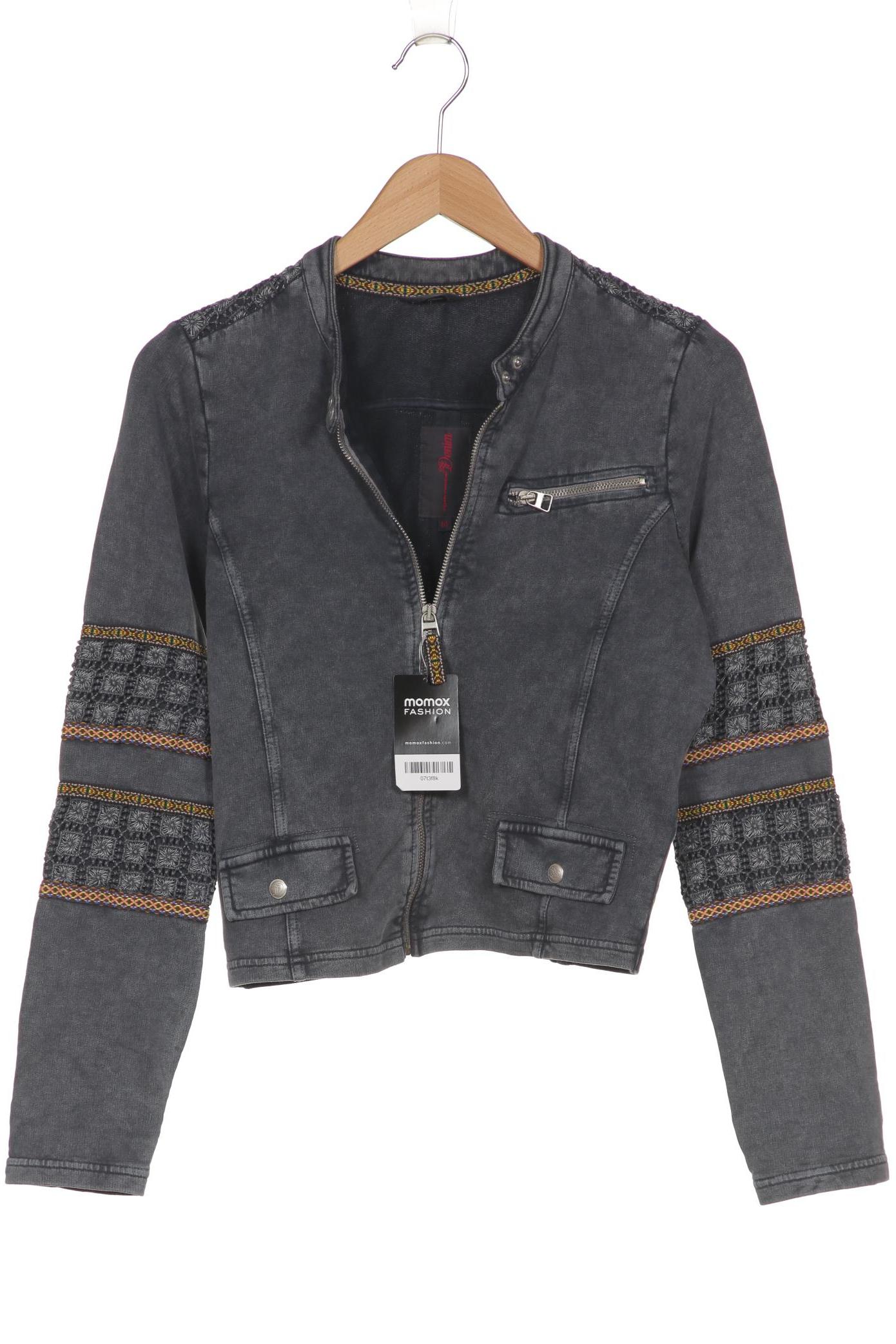 

TOM TAILOR Denim Damen Jacke, grau