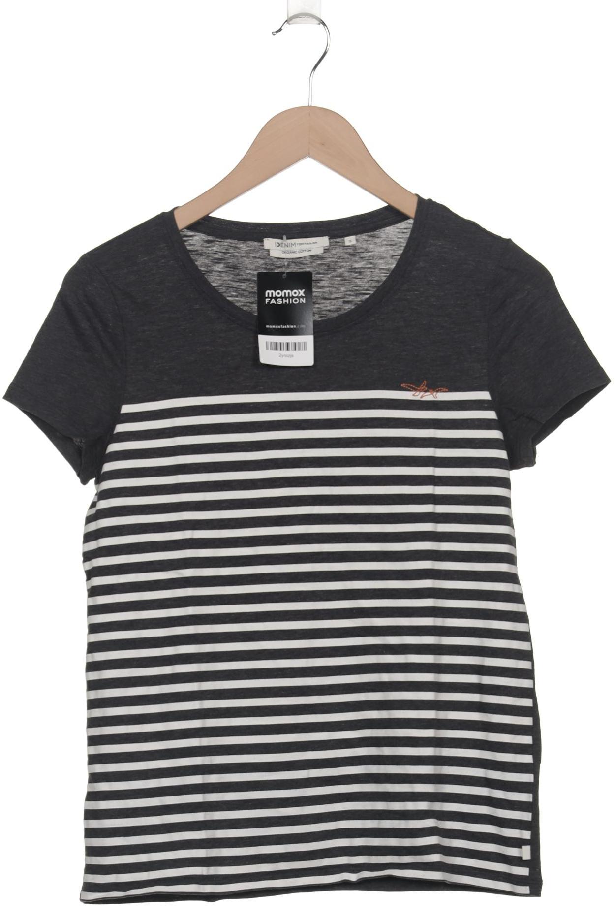 

TOM Tailor Denim Damen T-Shirt, grau, Gr. 36