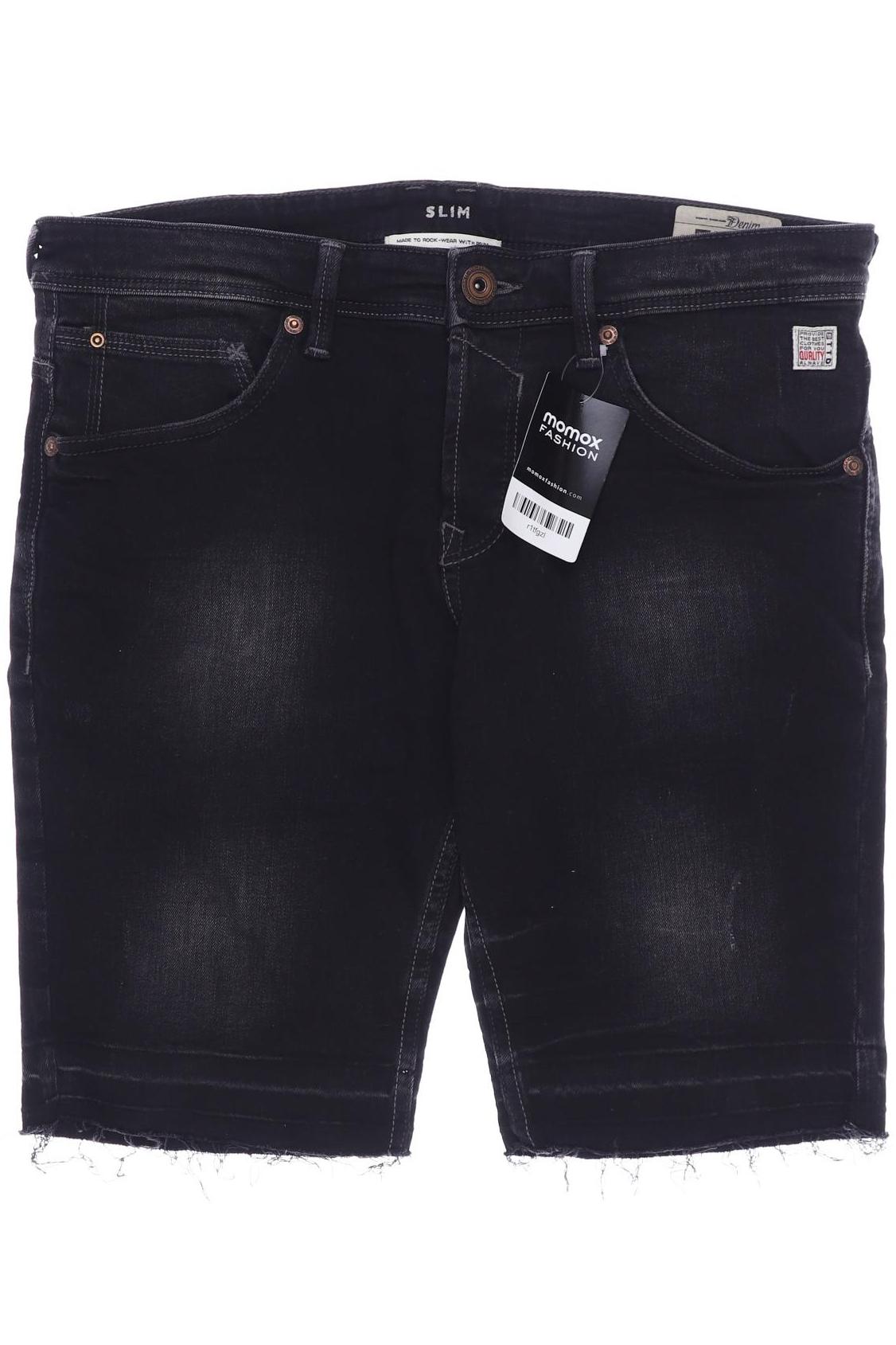 

TOM Tailor Denim Herren Shorts, schwarz, Gr. 29