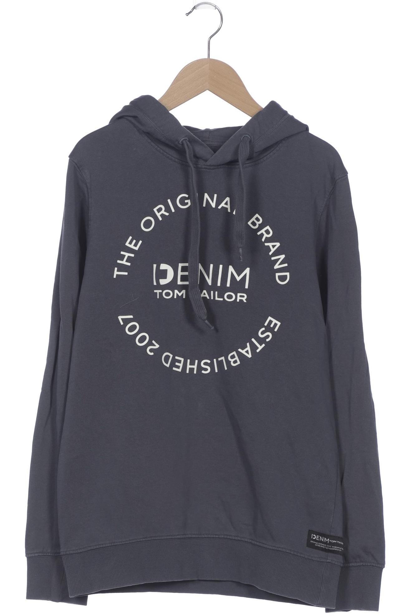 

Tom Tailor Herren Kapuzenpullover, grau, Gr. 46