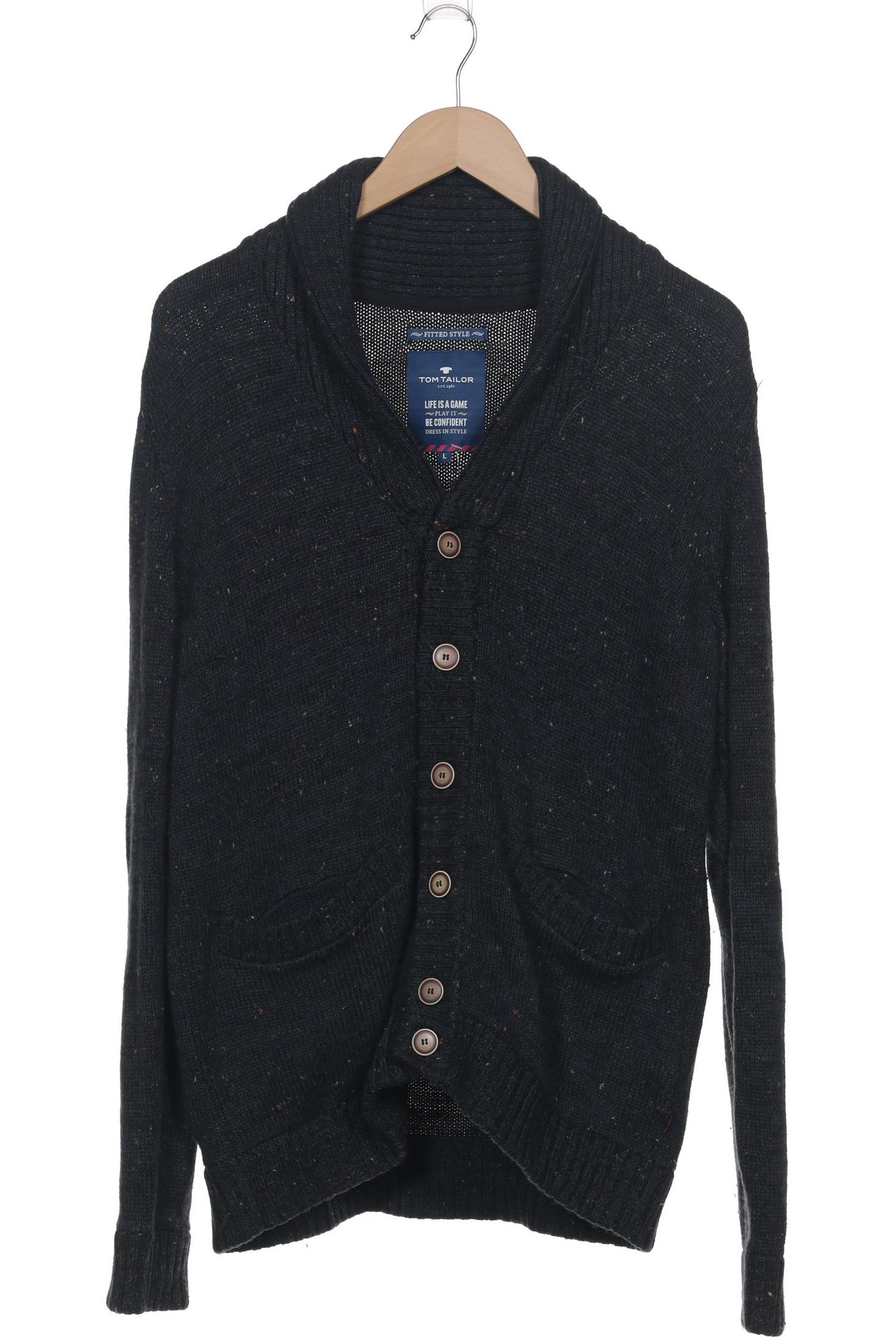 

Tom Tailor Herren Strickjacke, marineblau, Gr. 52