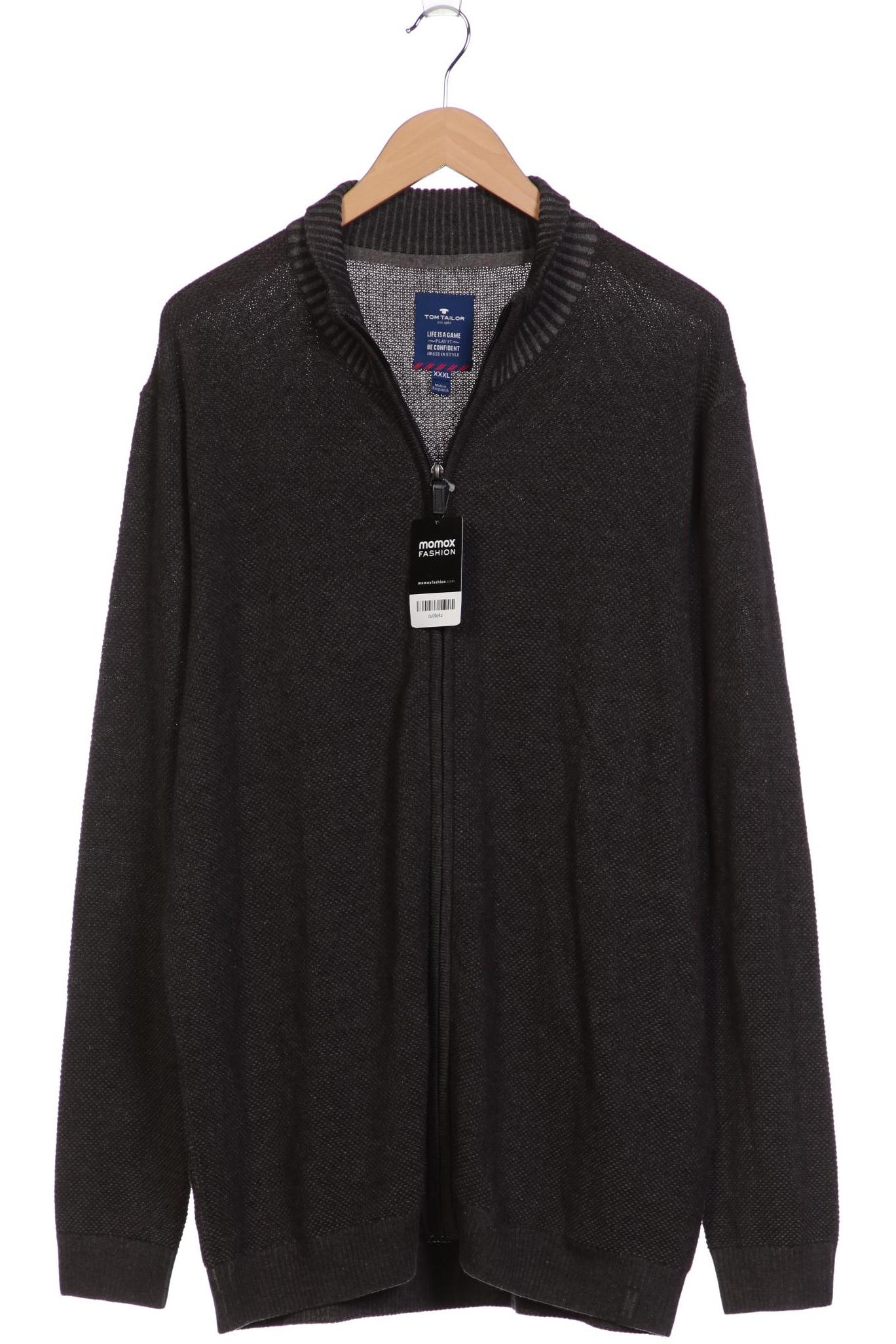 

Tom Tailor Herren Strickjacke, grau, Gr. 58
