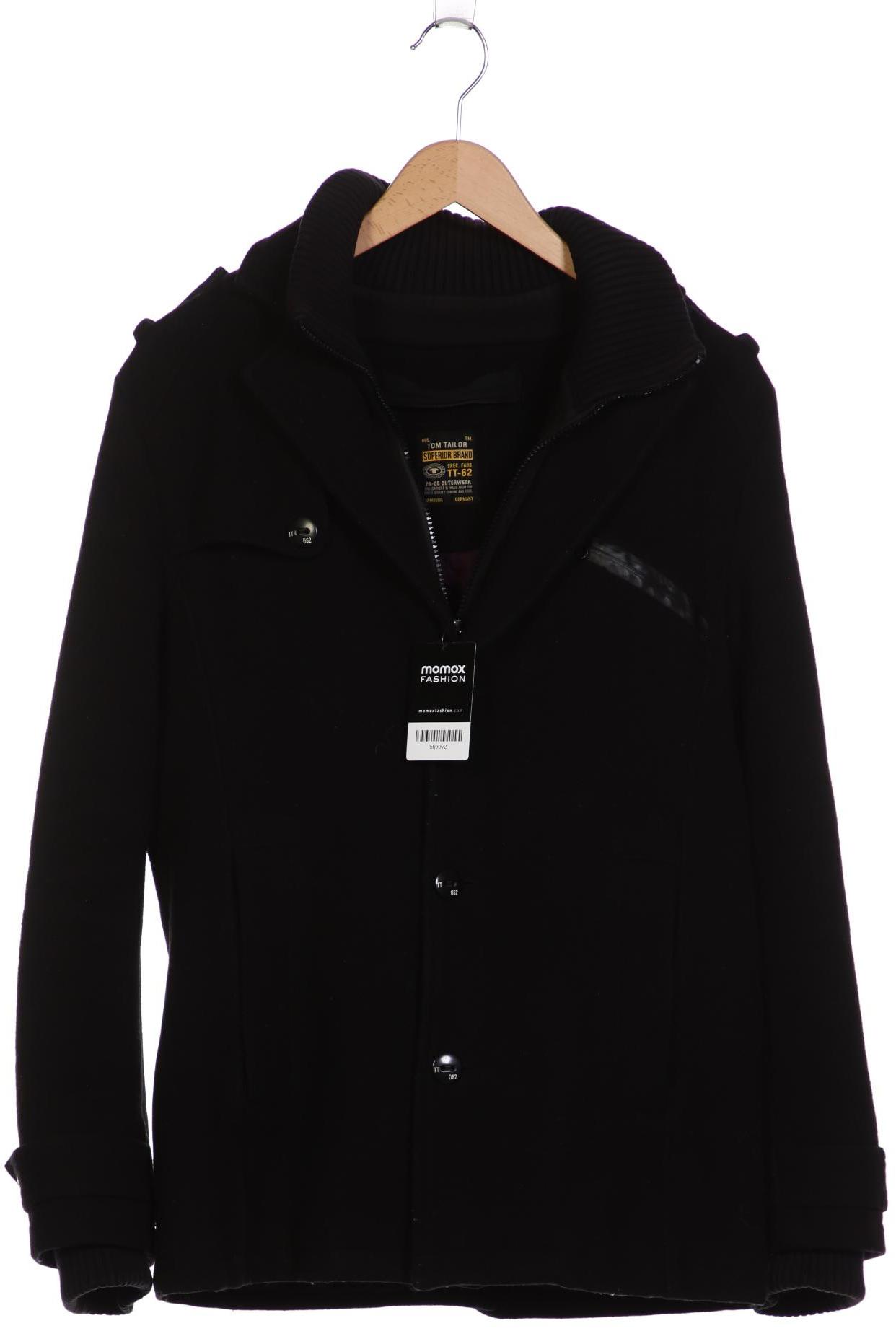 

Tom Tailor Herren Mantel, schwarz, Gr. 48