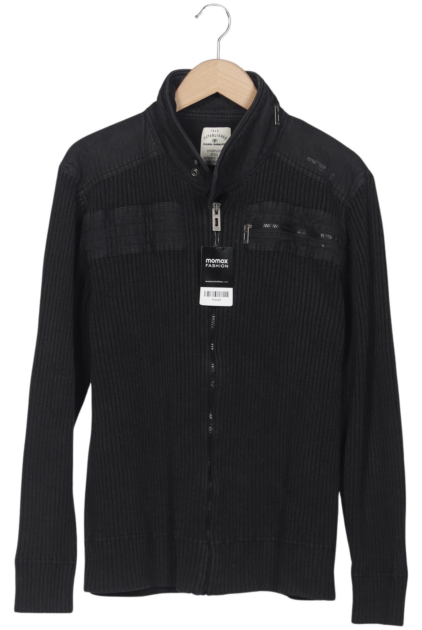 

Tom Tailor Herren Strickjacke, schwarz, Gr. 54