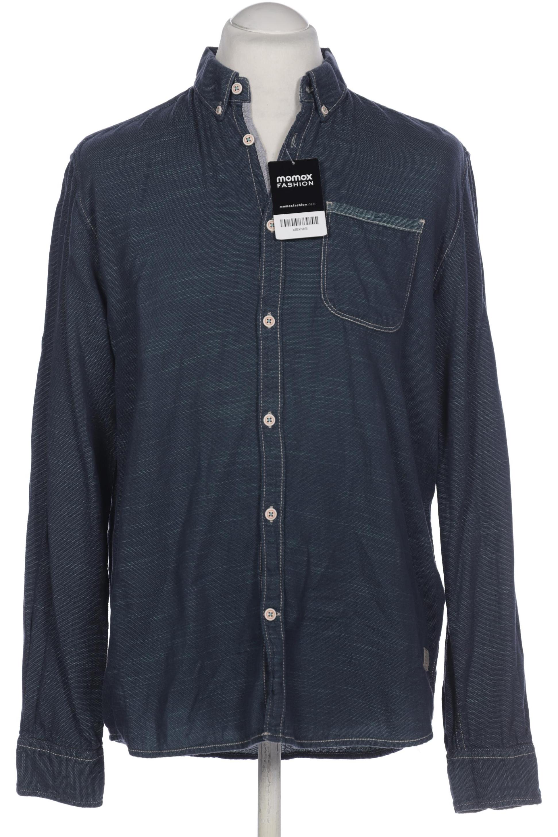 

Tom Tailor Herren Hemd, marineblau, Gr. 52