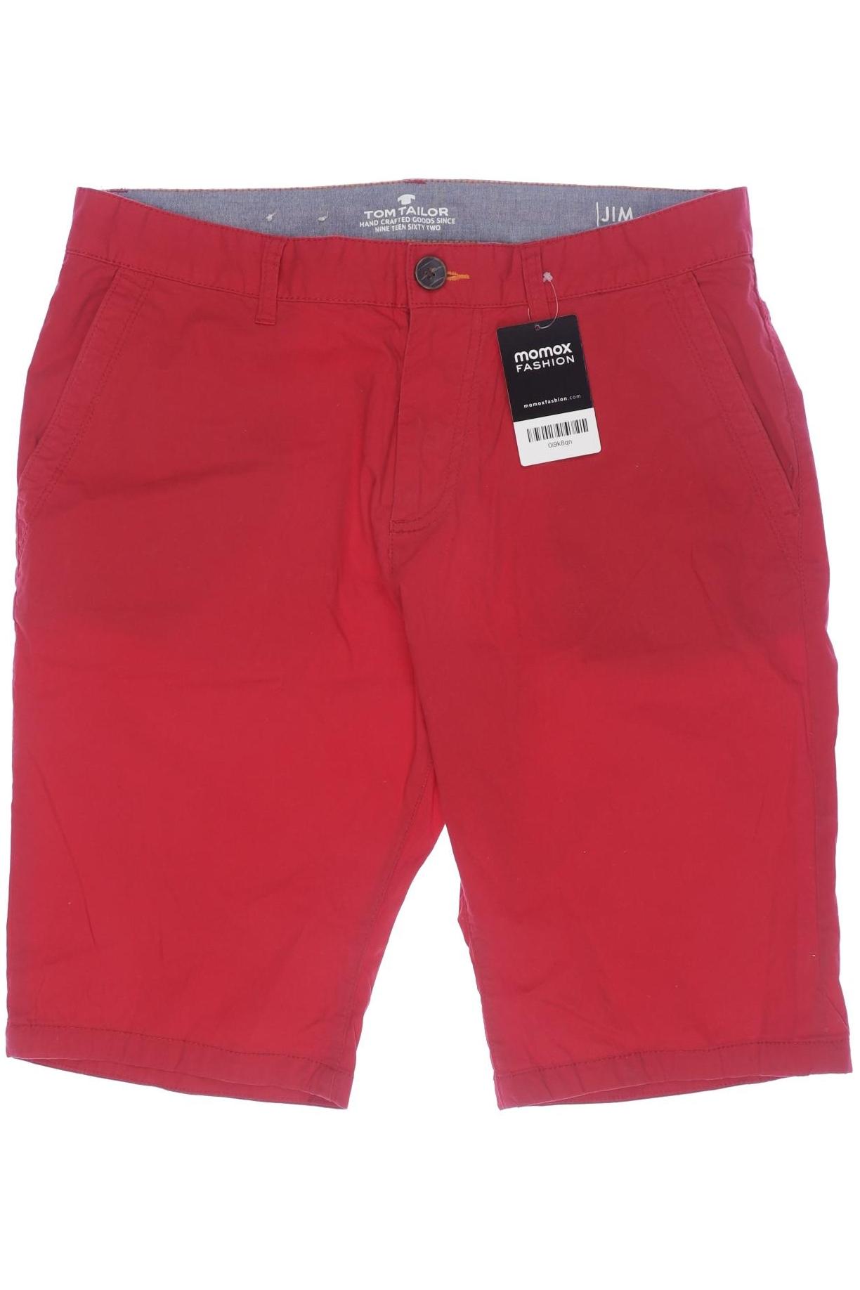 

Tom Tailor Herren Shorts, rot, Gr. 32