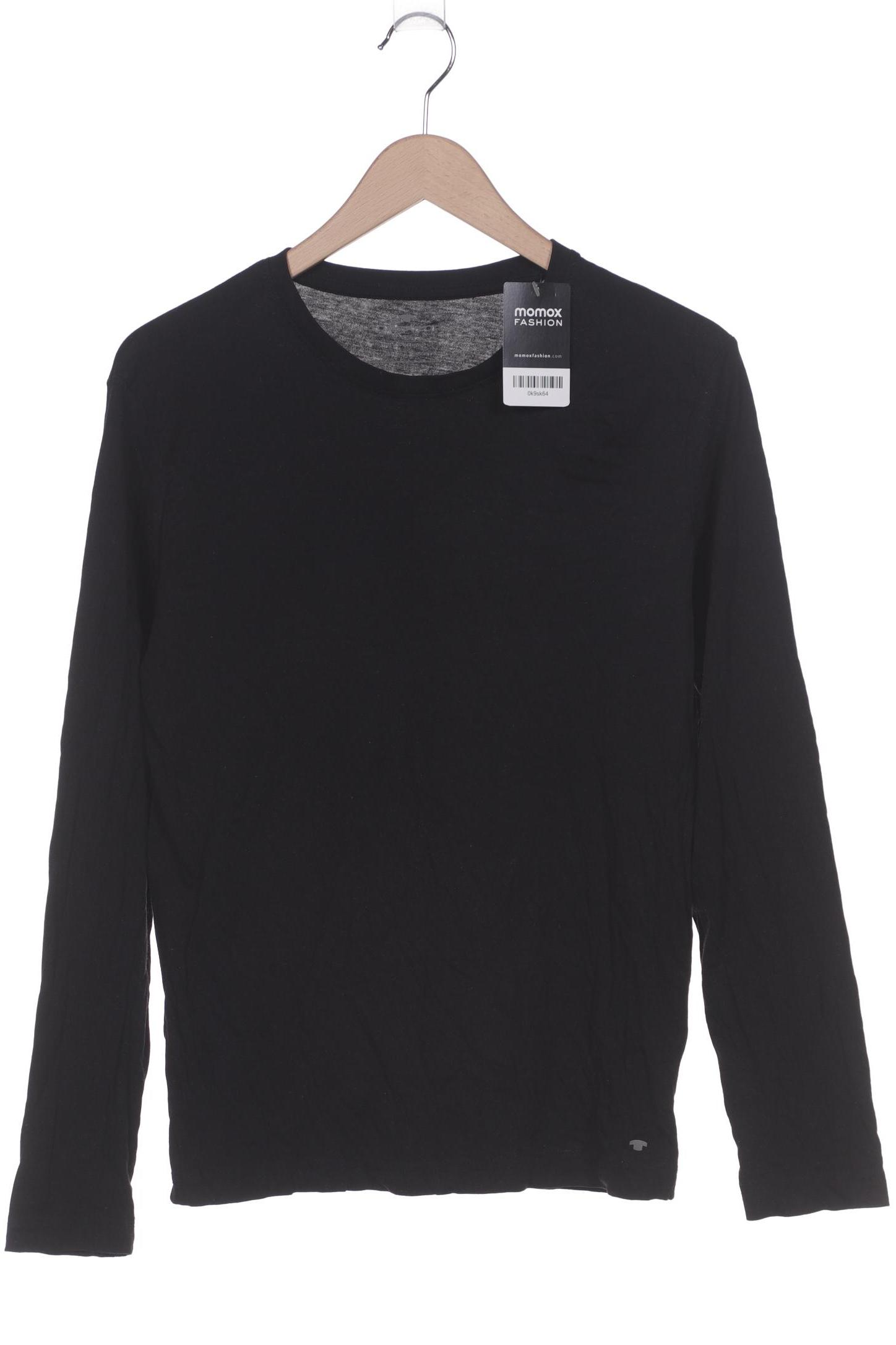 

Tom Tailor Herren Langarmshirt, schwarz, Gr. 48