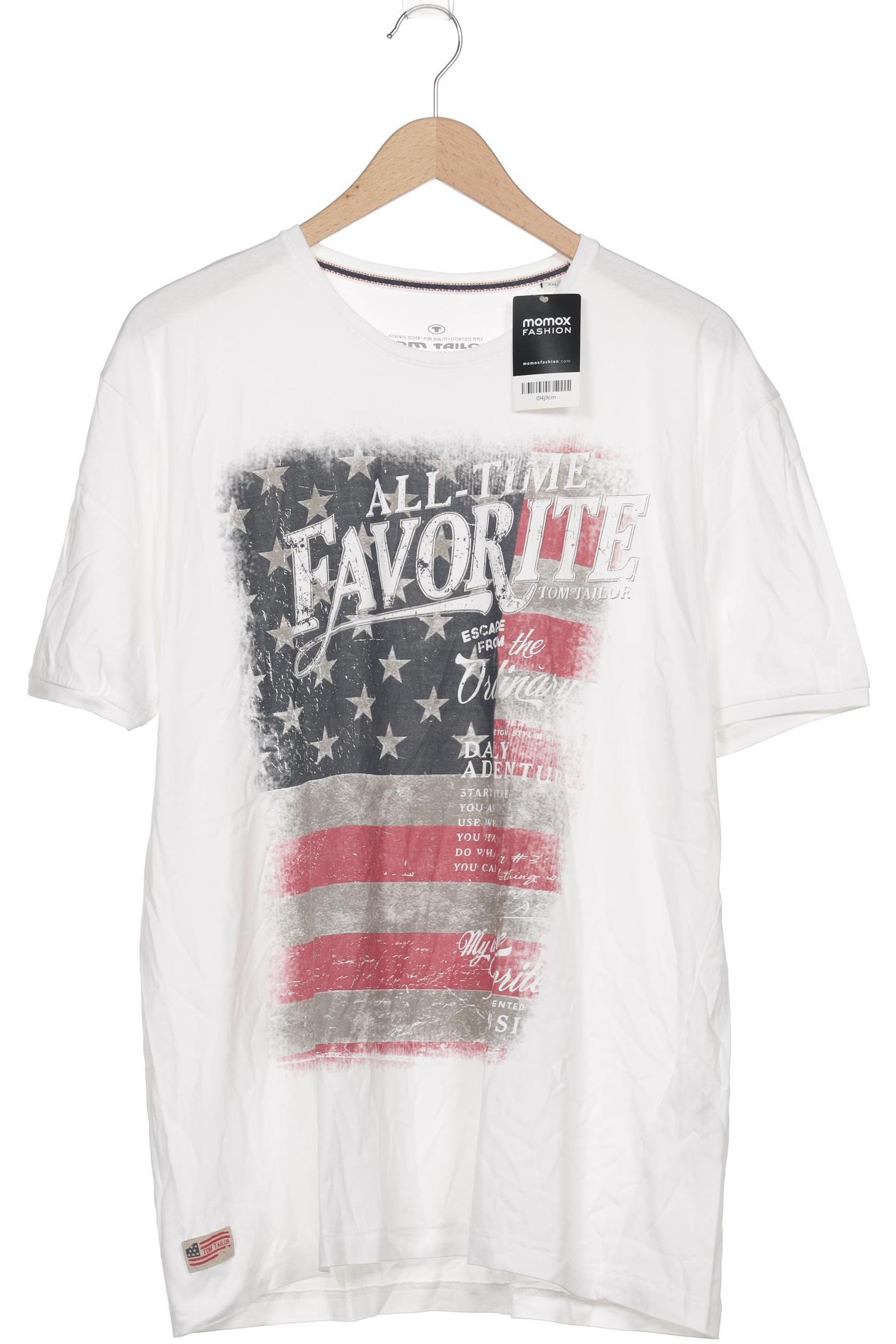 

Tom Tailor Herren T-Shirt, weiß, Gr. 56