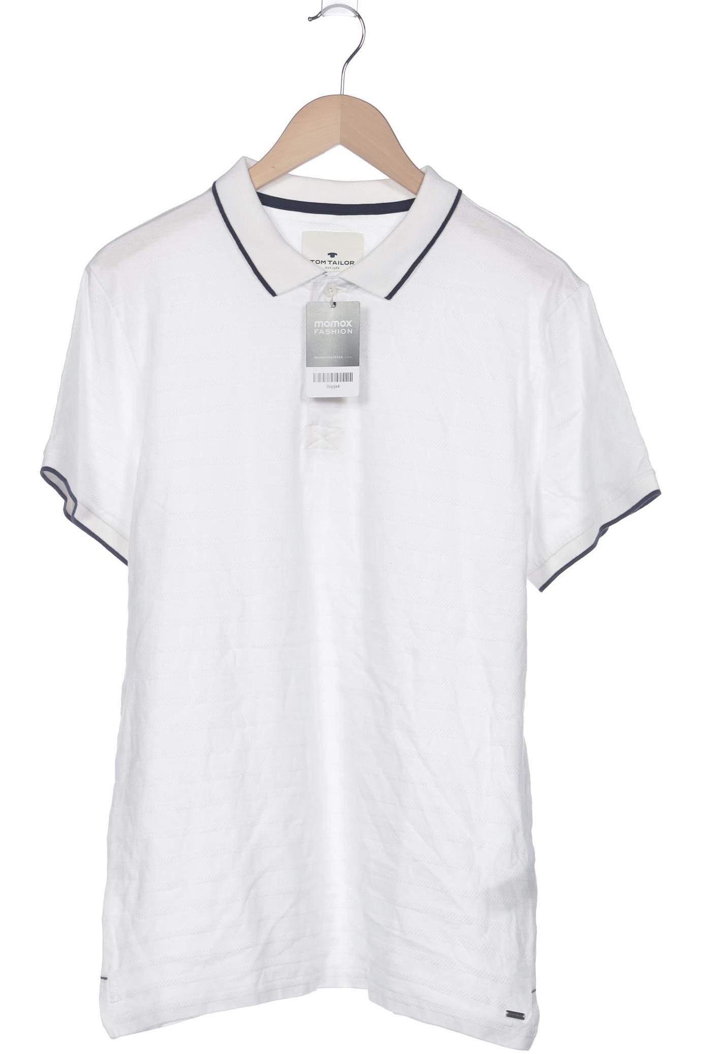 

Tom Tailor Herren Poloshirt, weiß, Gr. 54