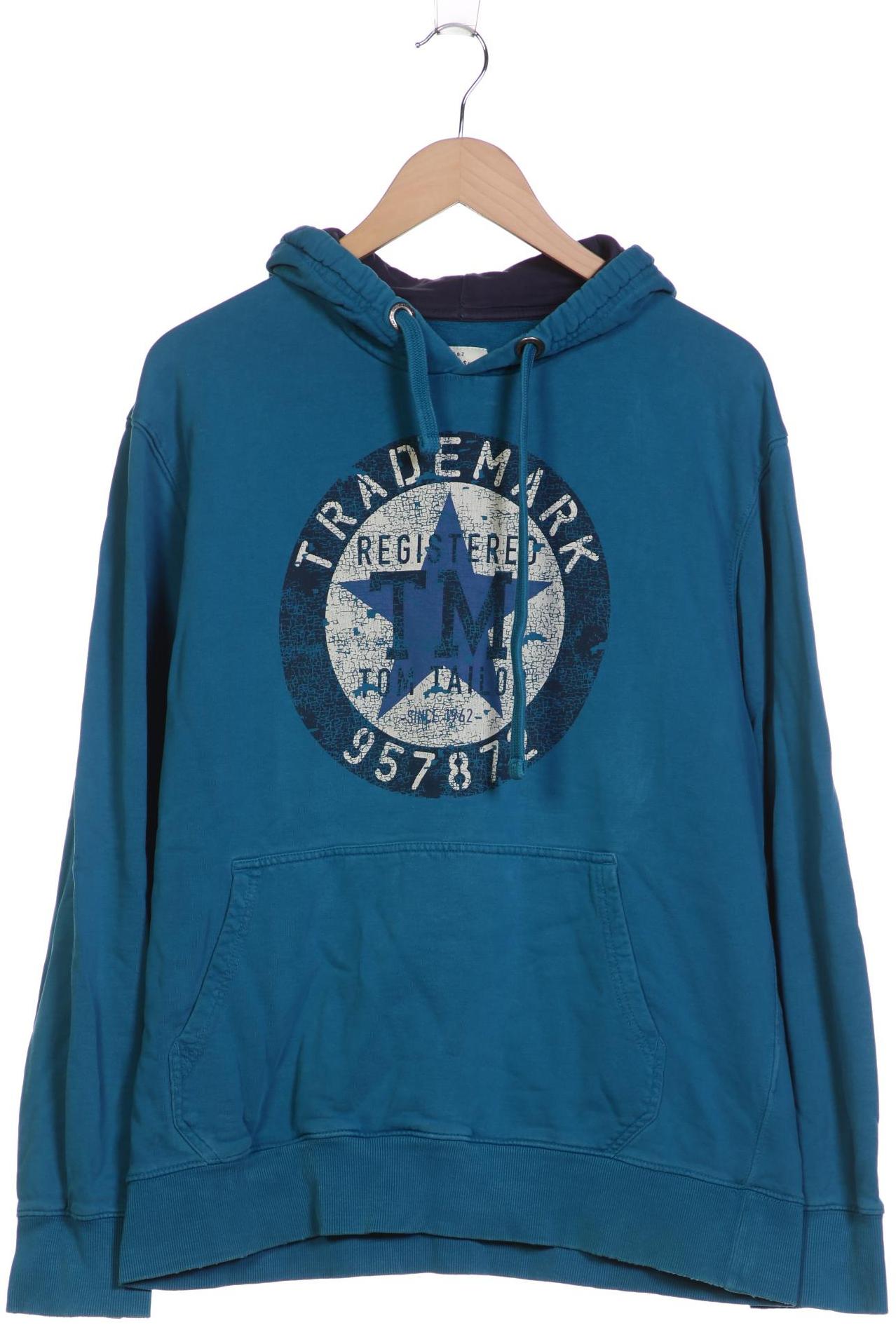 

Tom Tailor Herren Kapuzenpullover, blau, Gr. 54
