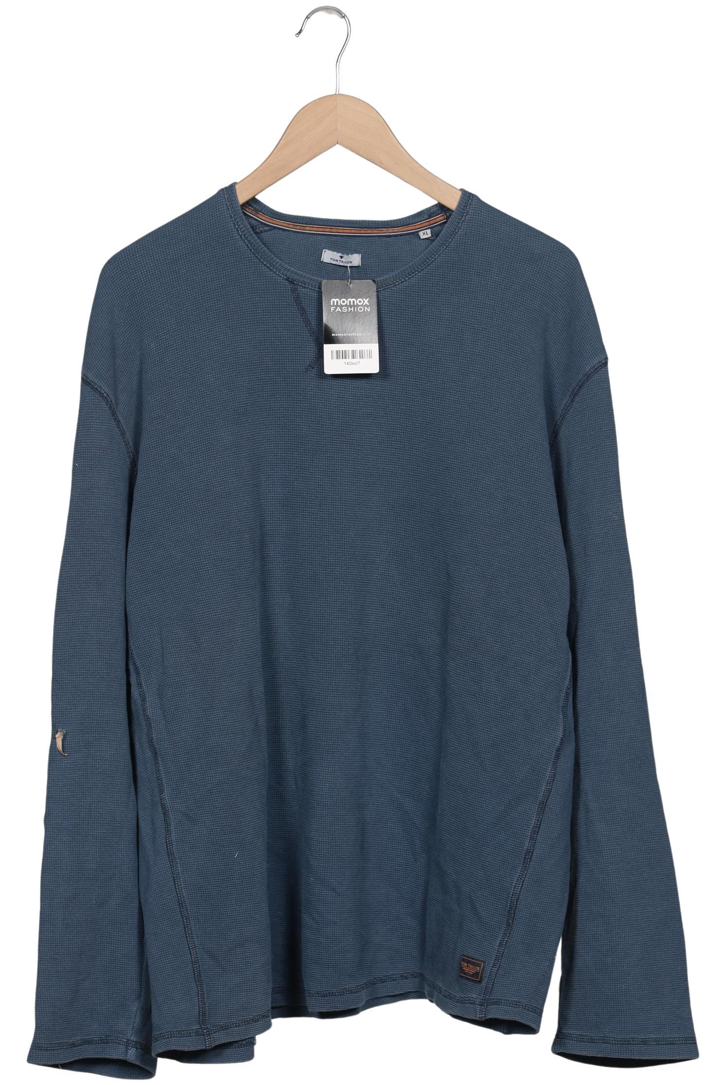 

Tom Tailor Herren Langarmshirt, blau, Gr. 54