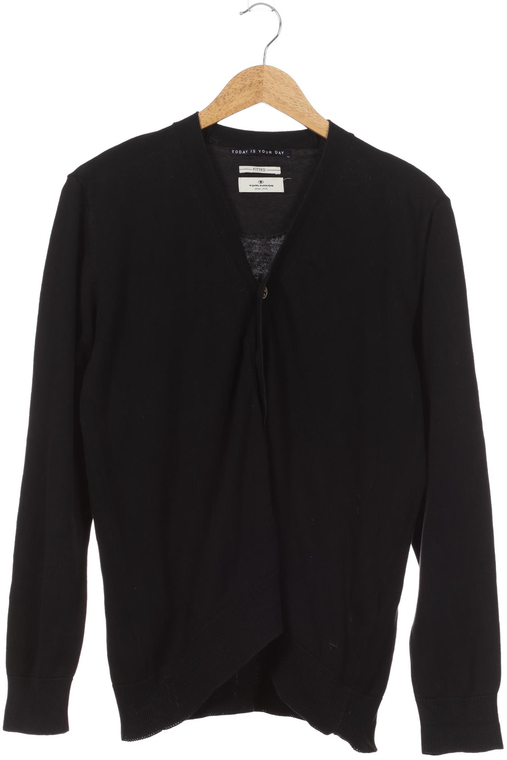 

Tom Tailor Herren Strickjacke, schwarz, Gr.
