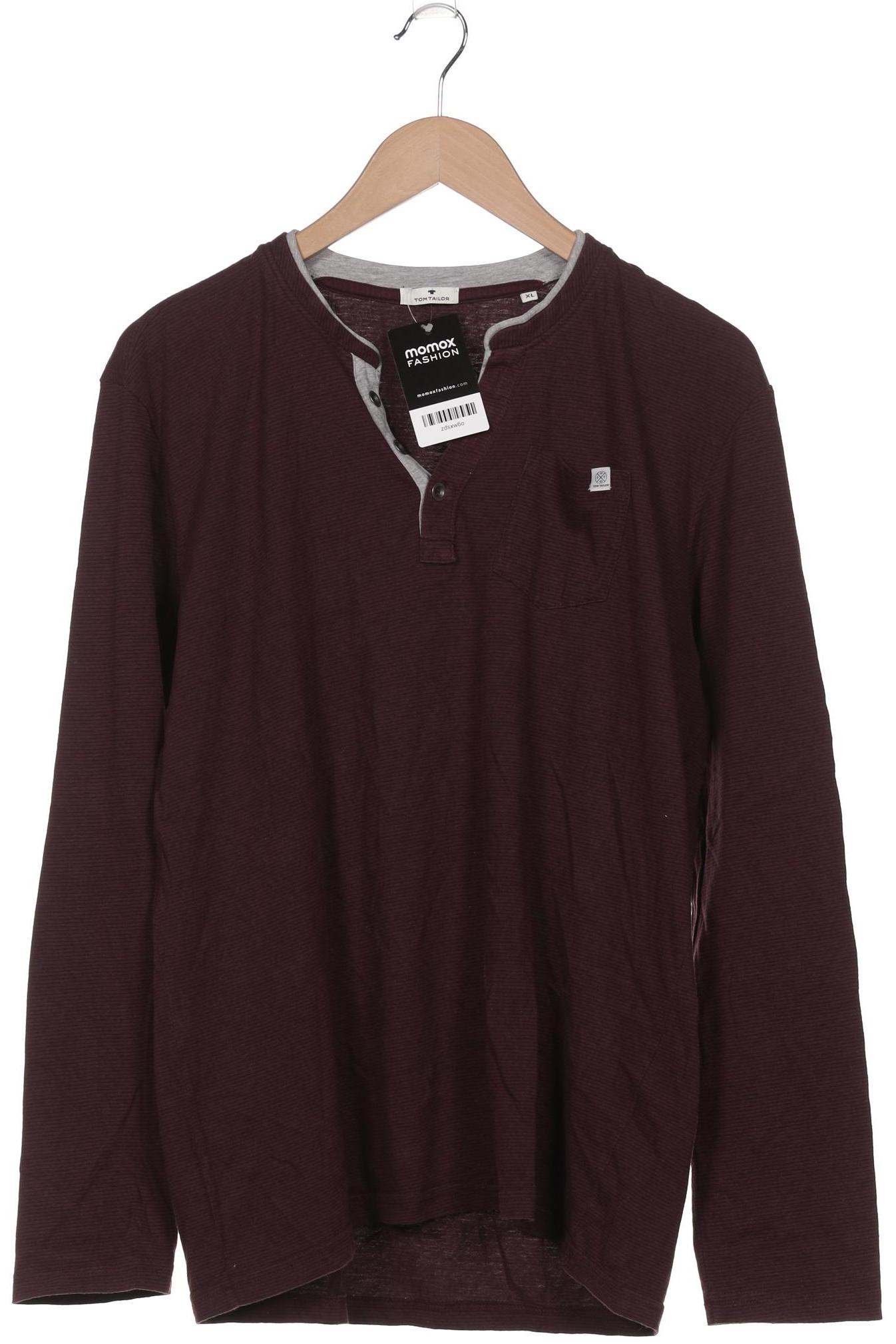 

Tom Tailor Herren Langarmshirt, bordeaux, Gr. 54