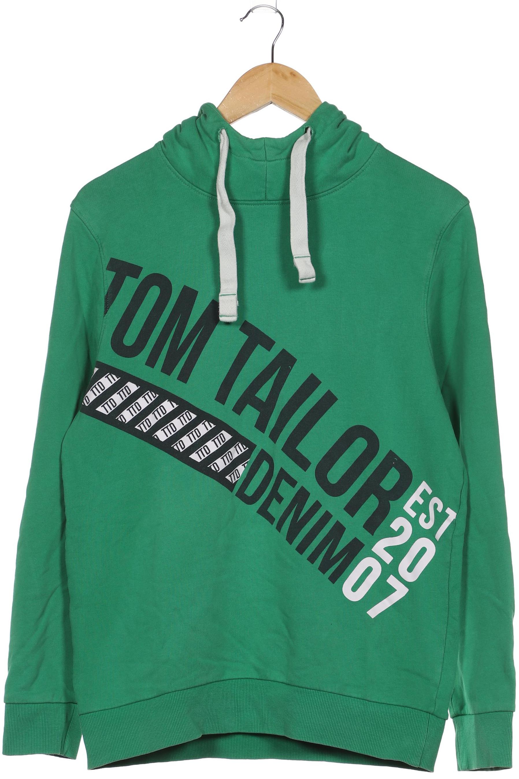 Thumbnail - Tom Tailor Herren Kapuzenpullover, grün, Gr. 48