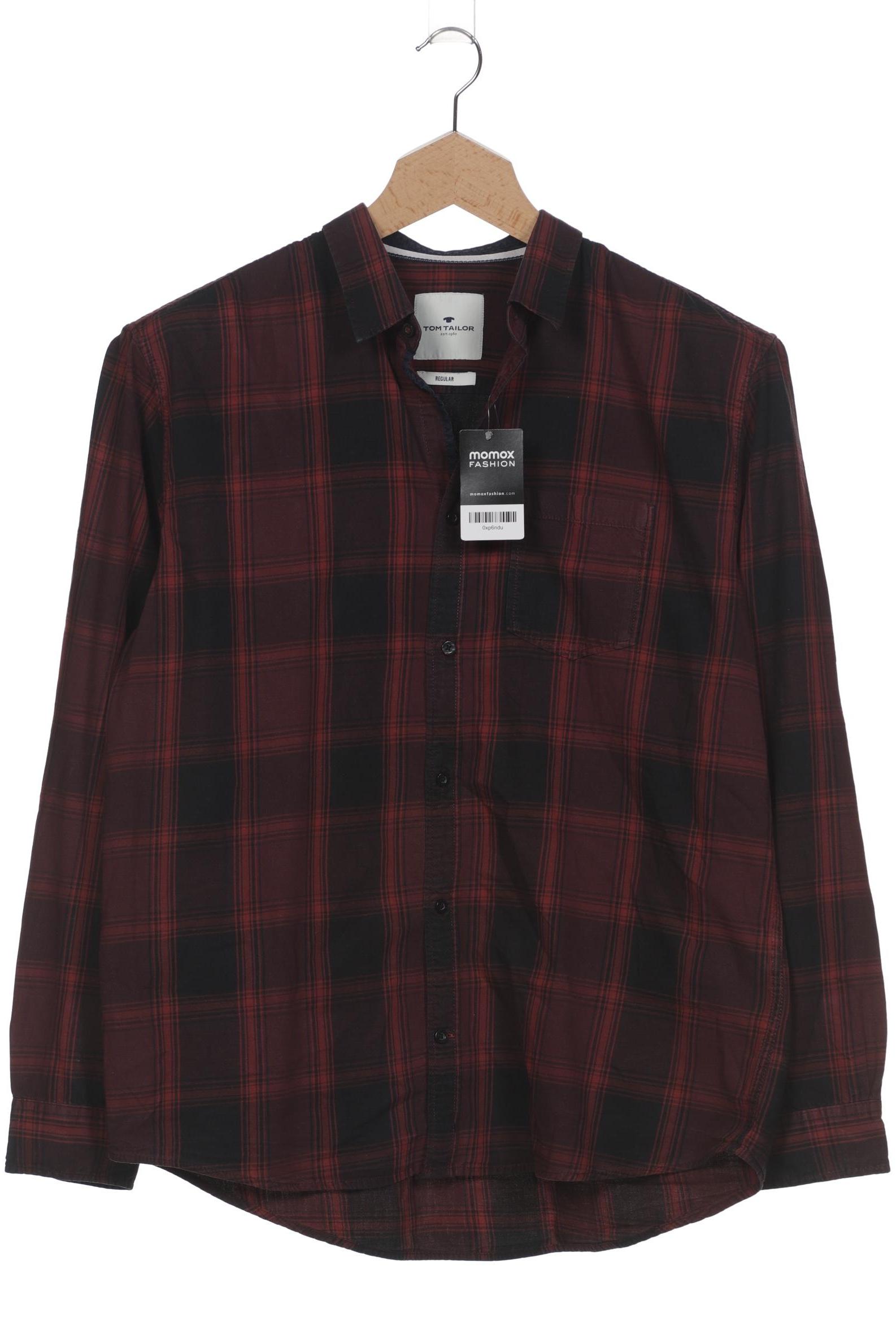 

Tom Tailor Herren Hemd, bordeaux, Gr. 56