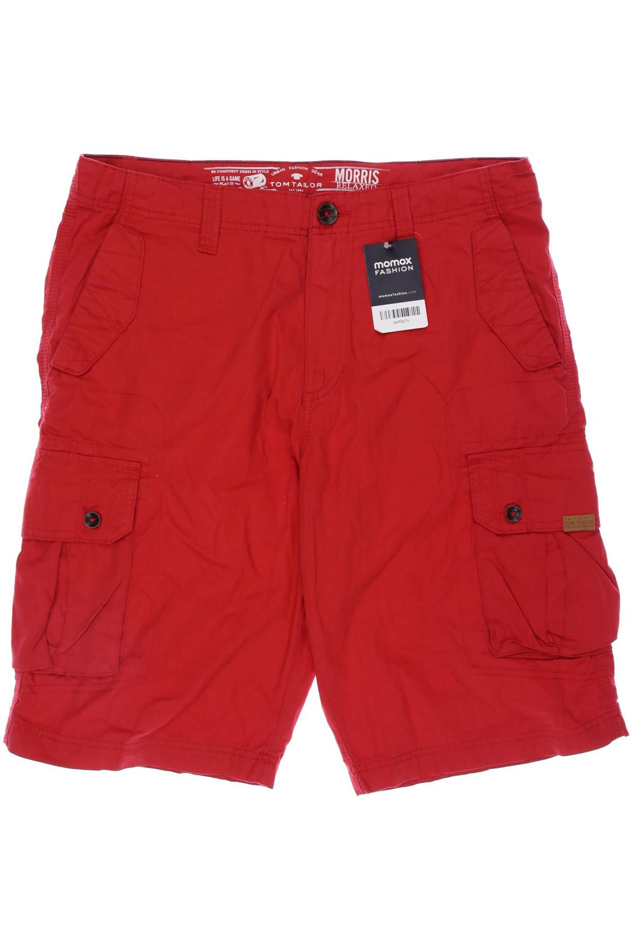 

Tom Tailor Herren Shorts, rot, Gr. 52