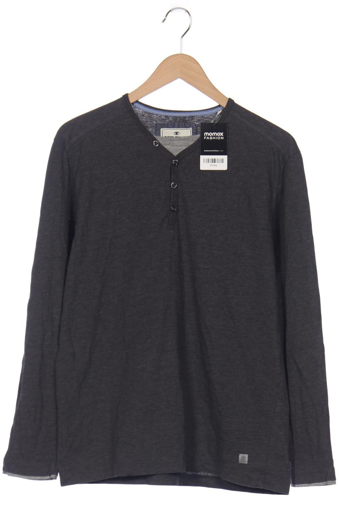 

Tom Tailor Herren Langarmshirt, grau, Gr. 52