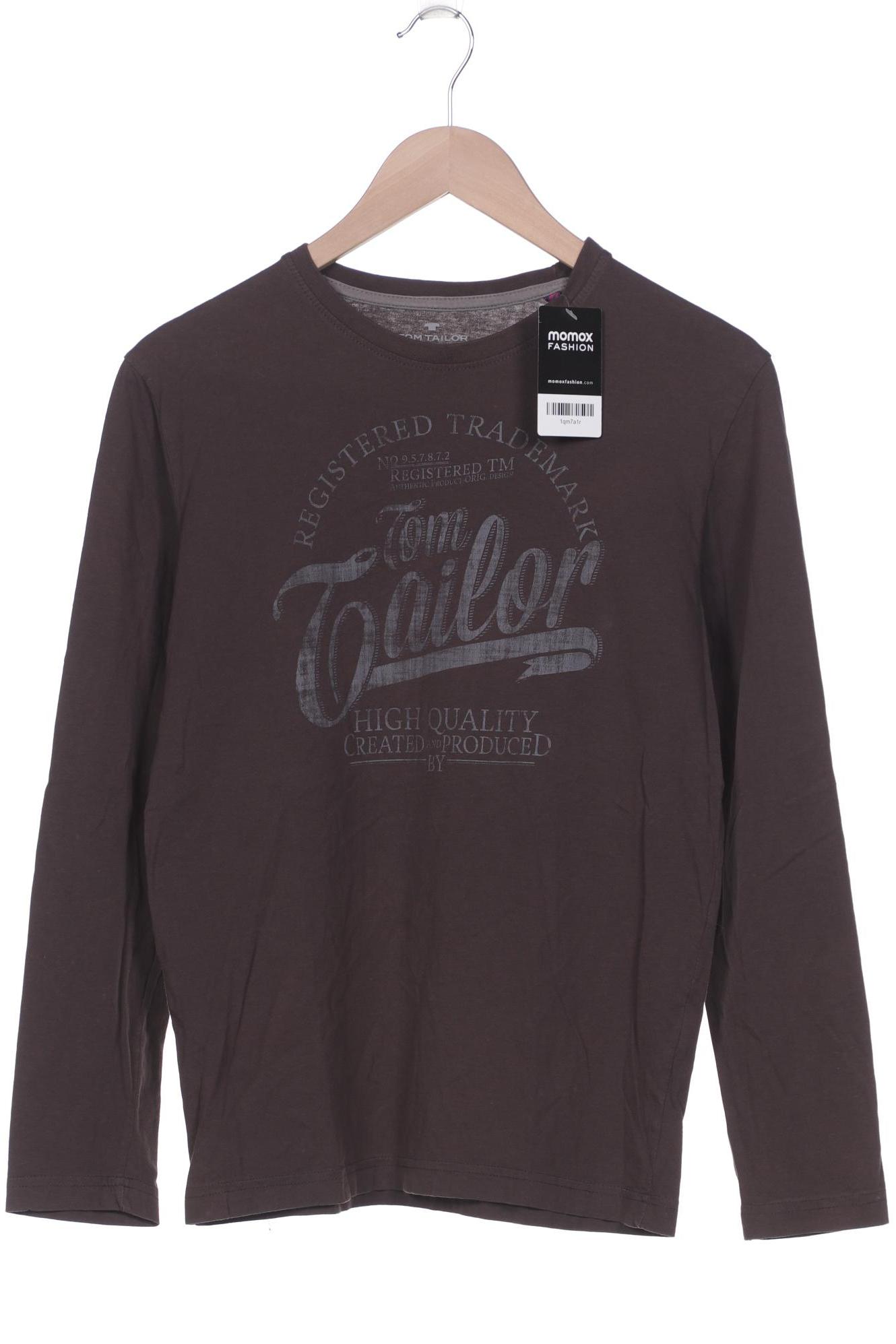 

Tom Tailor Herren Langarmshirt, braun