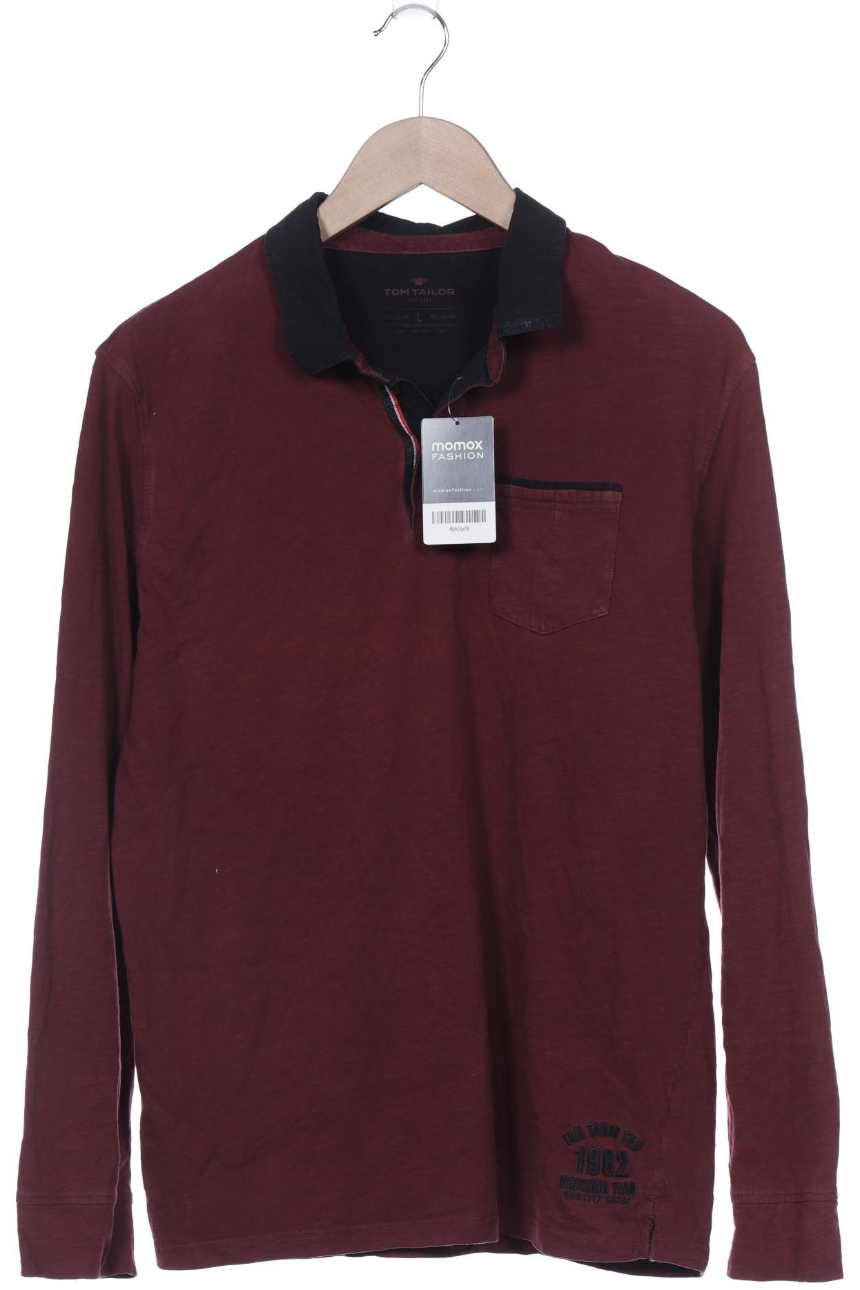 Thumbnail - Tom Tailor Herren Poloshirt, bordeaux, Gr. 52