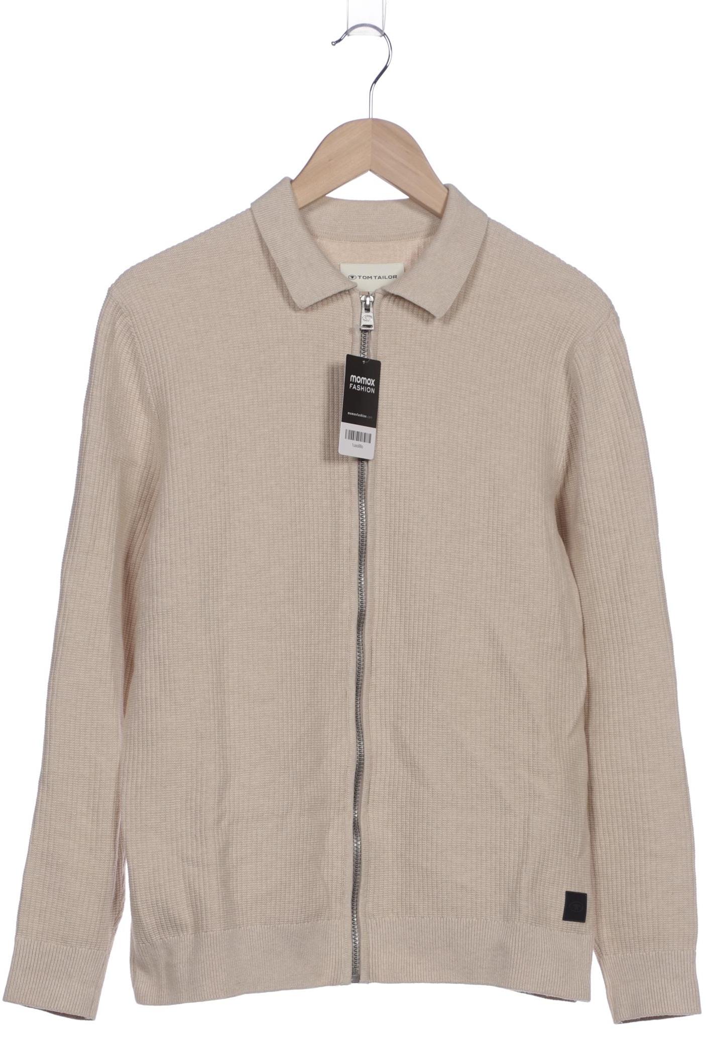 

Tom Tailor Herren Strickjacke, beige, Gr. 48